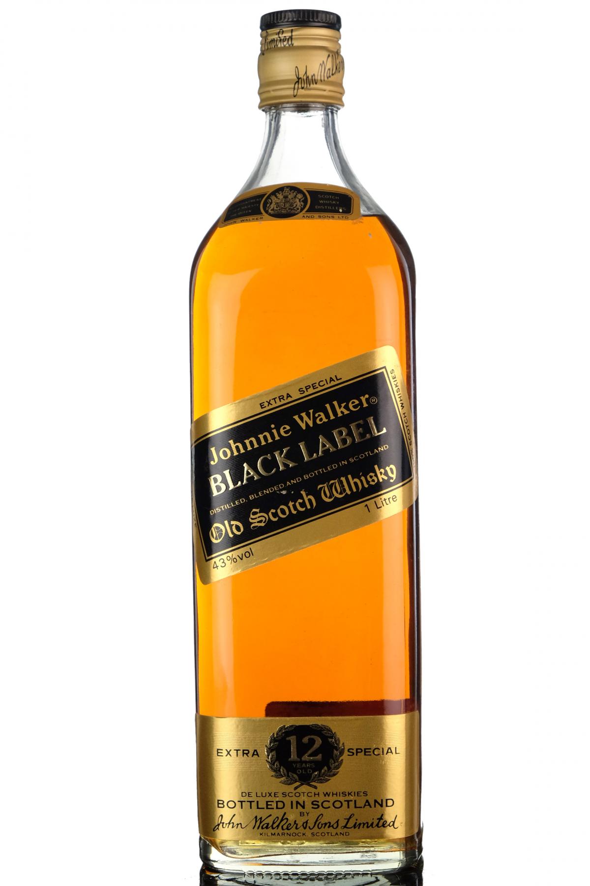 Johnnie Walker Black Label - 1 Litre
