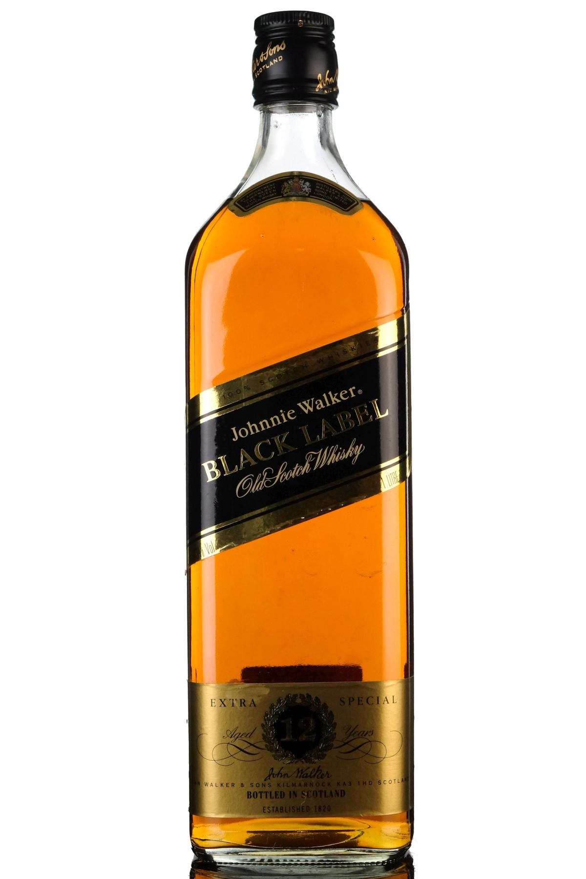 Johnnie Walker Black Label - 1 Litre