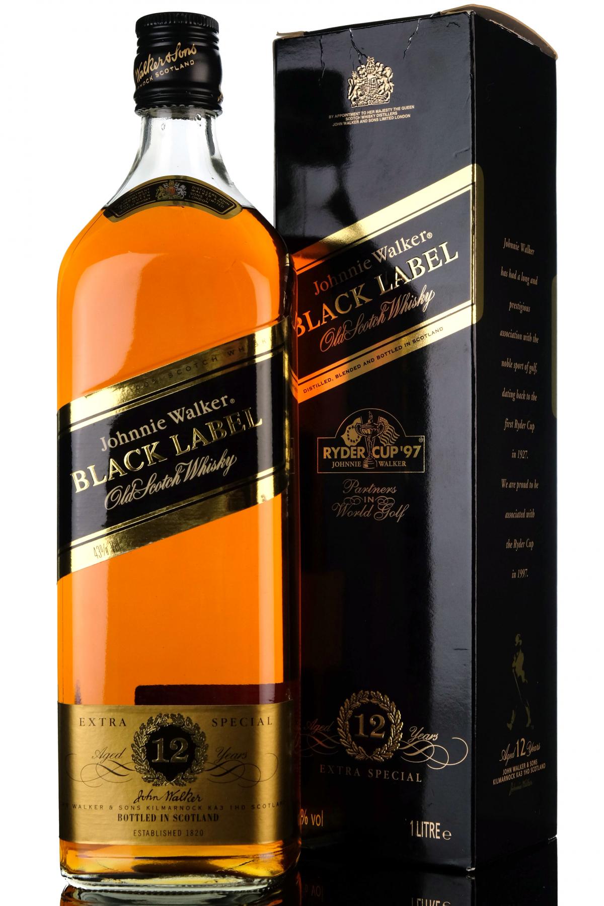 Johnnie Walker Black Label - 1 Litre
