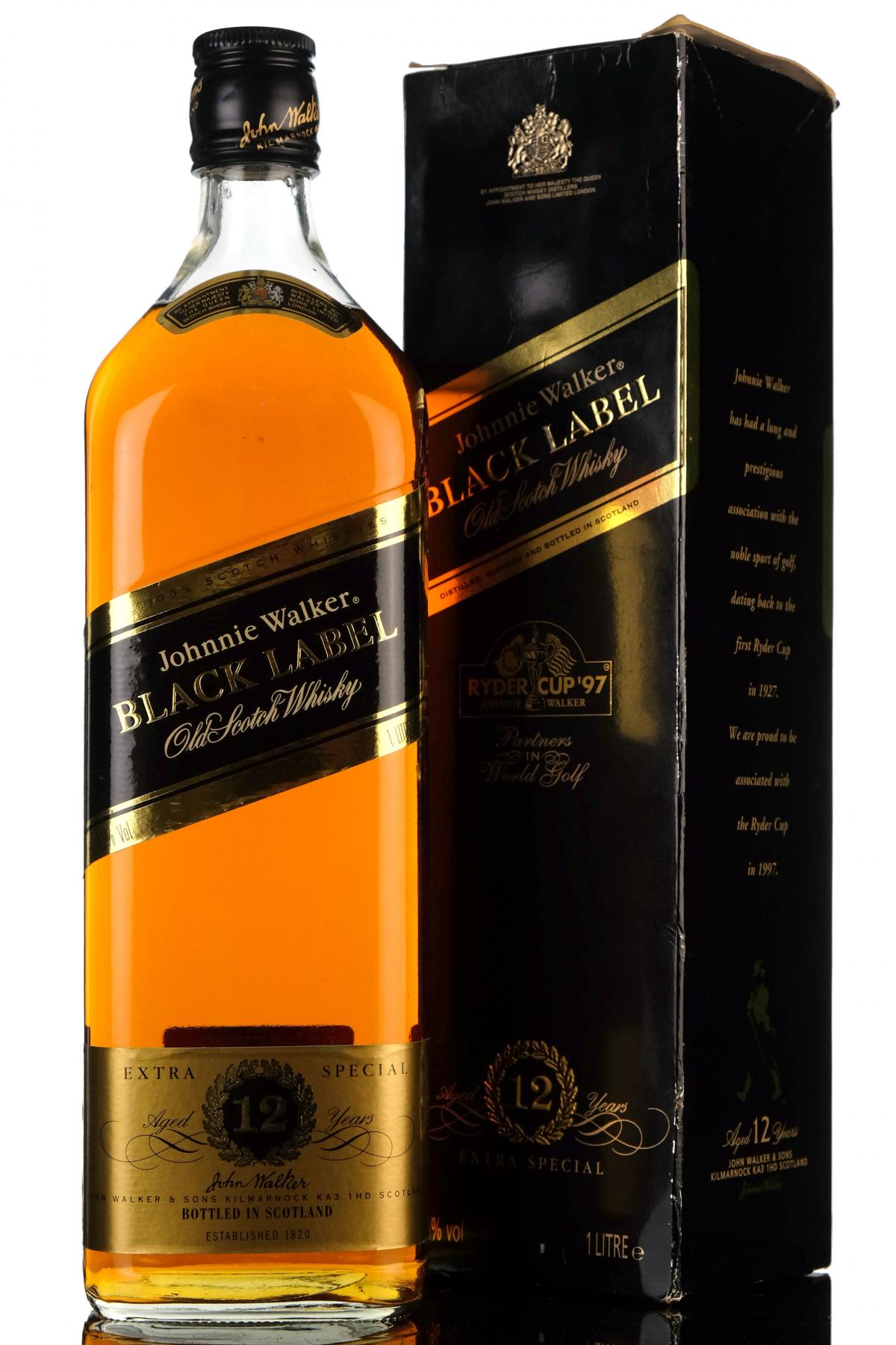 Johnnie Walker Black Label - 1 Litre