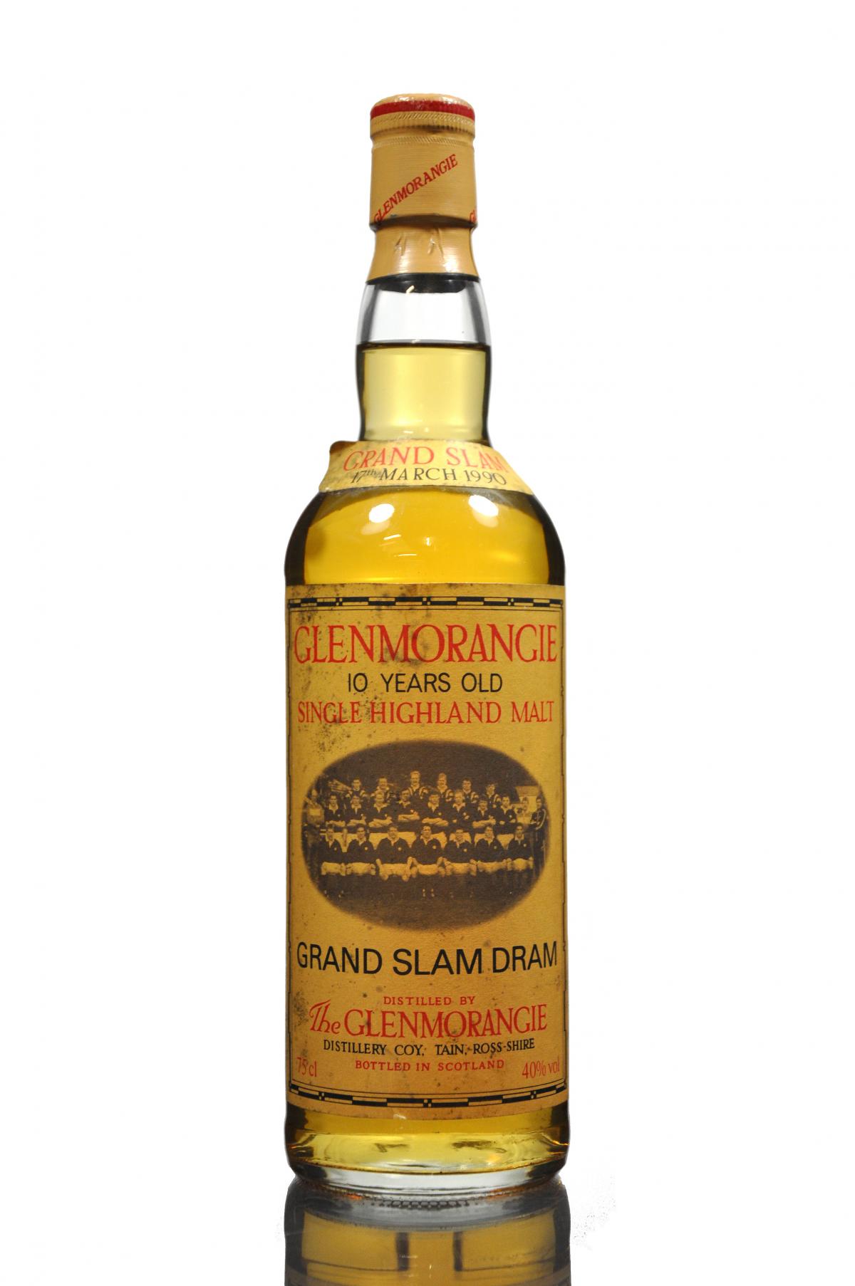 Glenmorangie 10 Year Old - Grand Slam Dram 1990