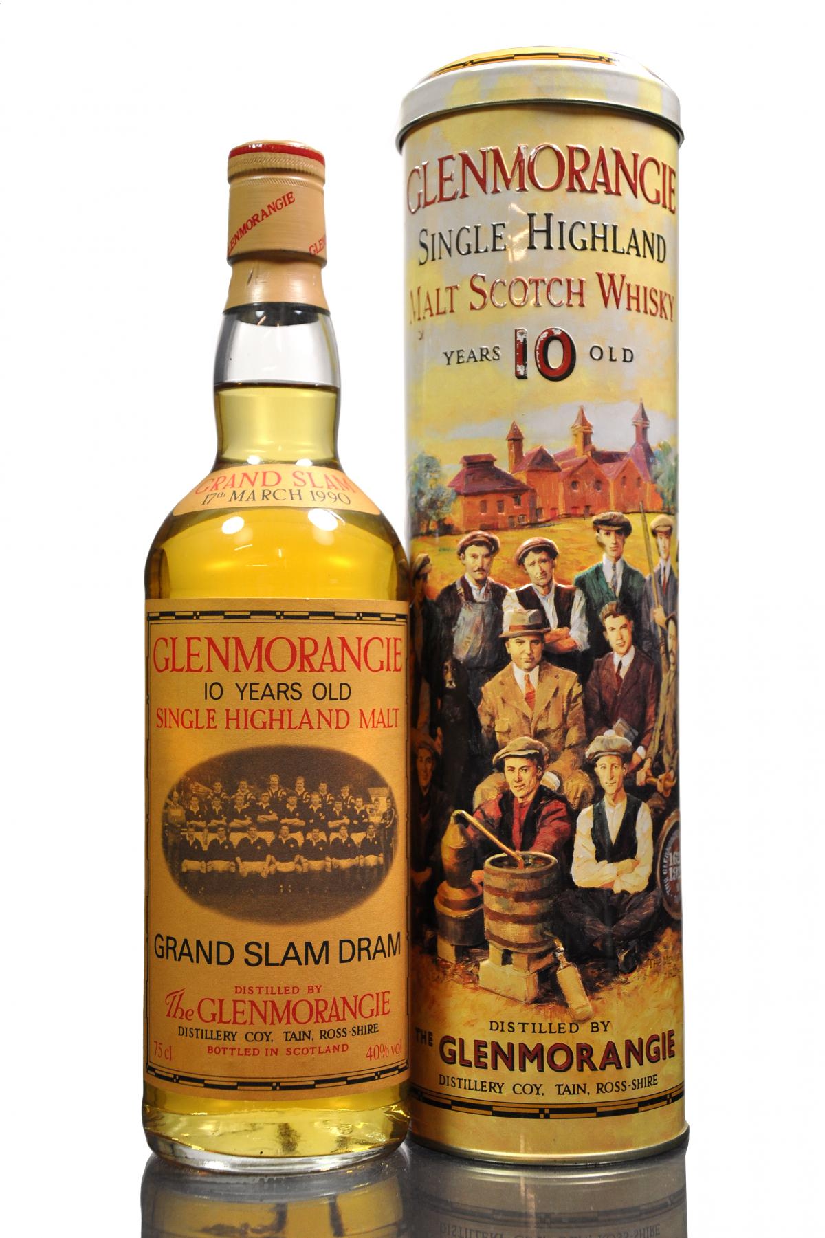 Glenmorangie 10 Year Old - Grand Slam Dram 1990