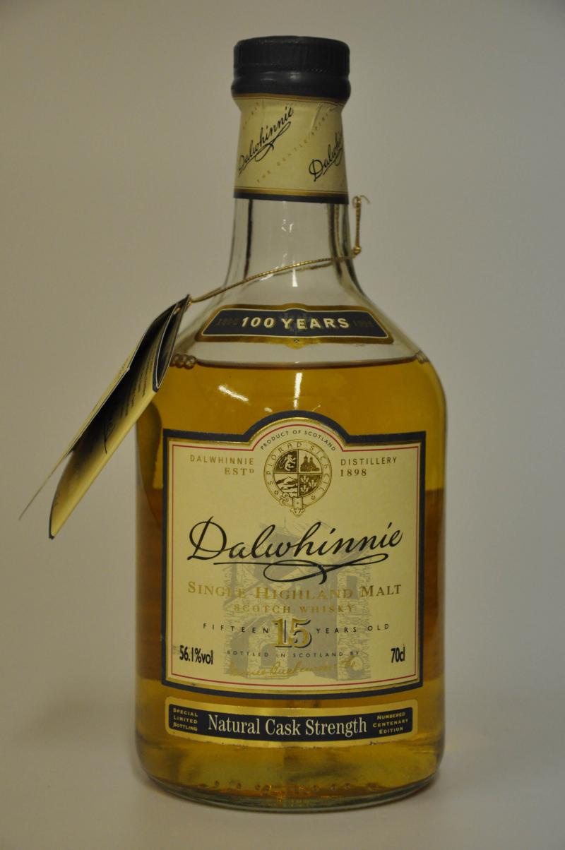 Dalwhinnie 15 Year Old - Centenary 1898-1998 - Cask Strength