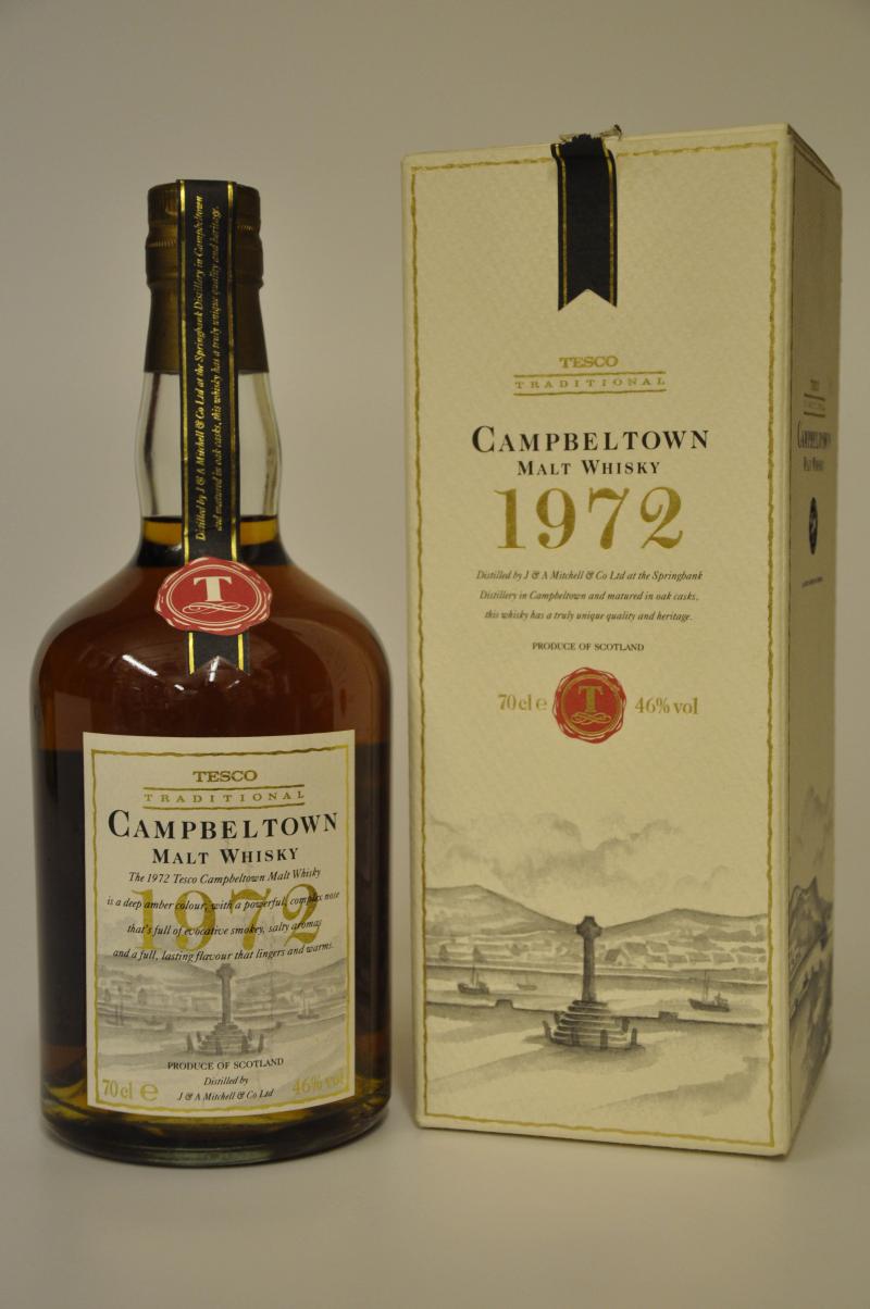 Campbeltown 1972 Springbank - Exclusive For Tescos