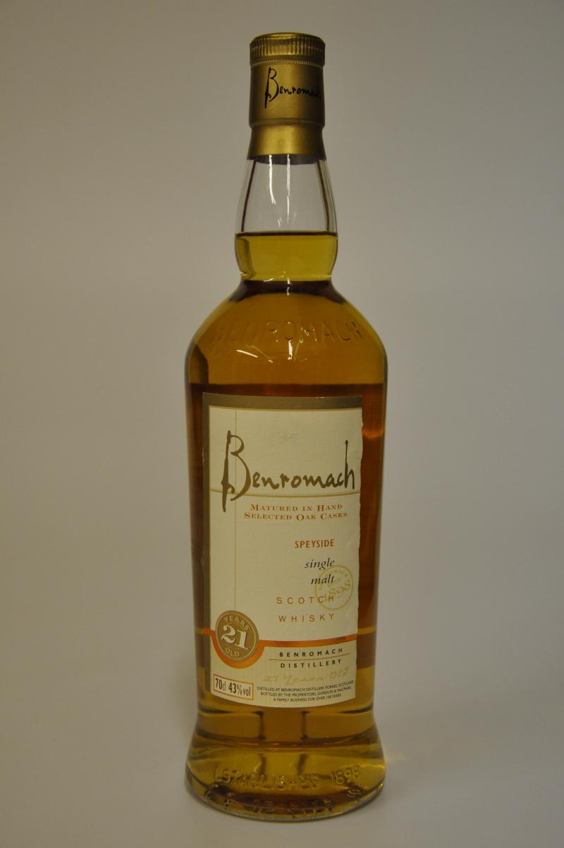 Benromach 21 Year Old