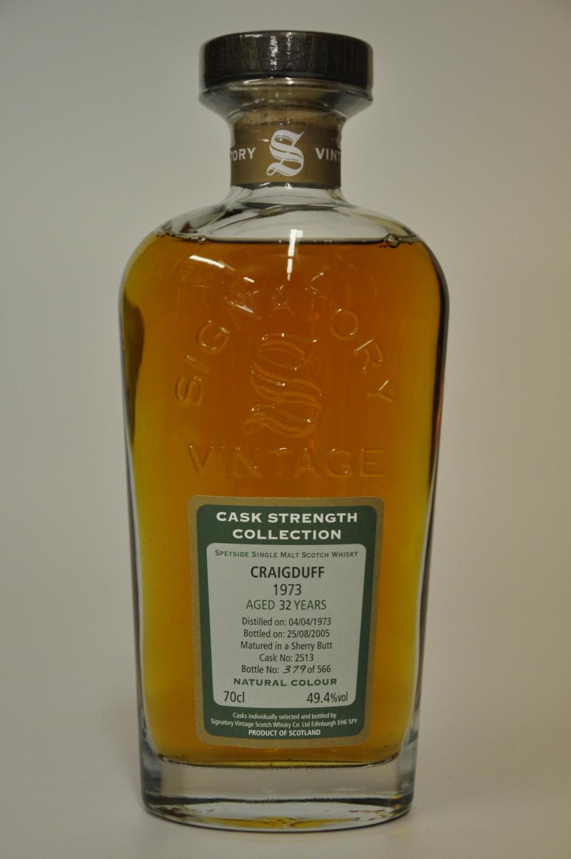 Craigduff 1973-2005 - 32 Year Old - Signatory Vintage