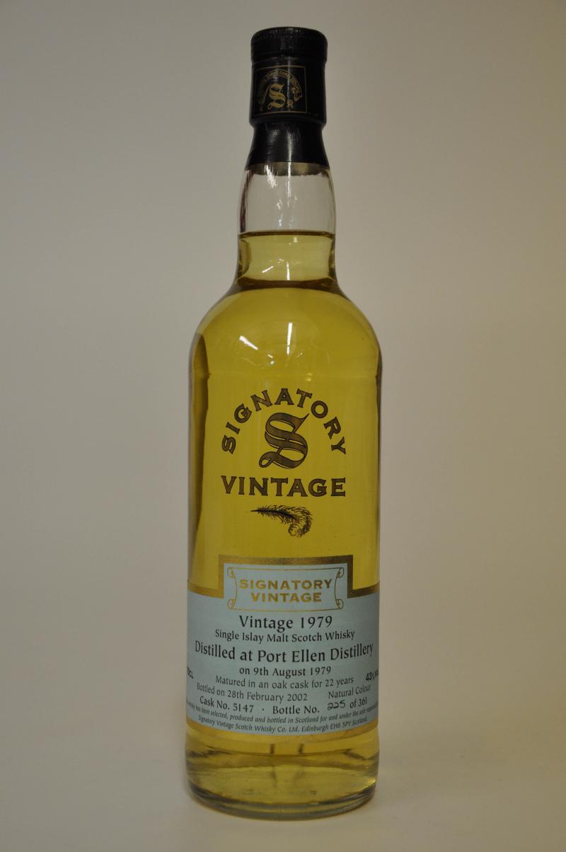 Port Ellen 1979-2002 - 22 Year Old - Signatory Vintage