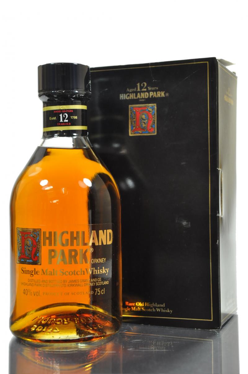 Highland Park 12 Year Old - 1980s