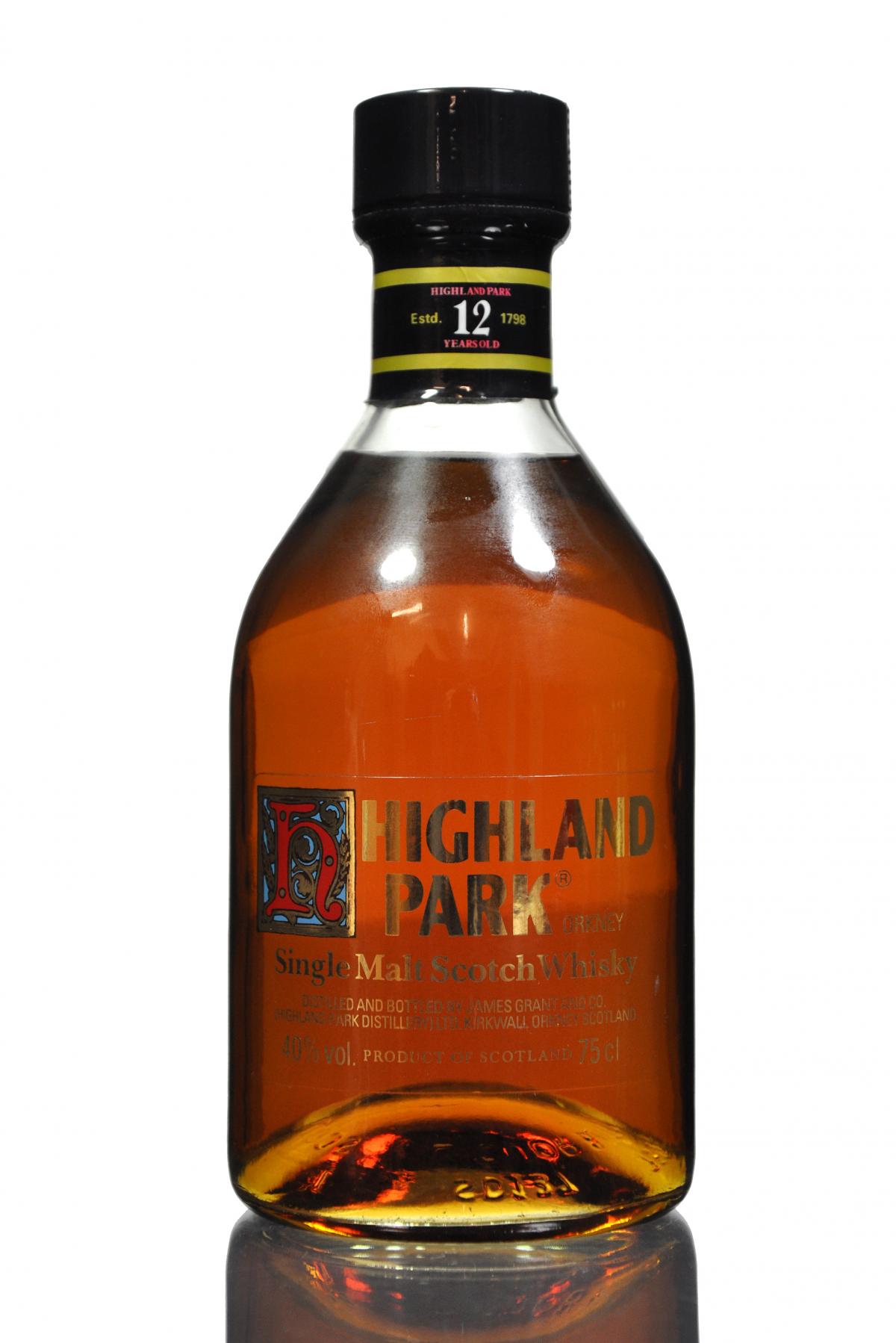 Highland Park 12 Year Old - 1980s