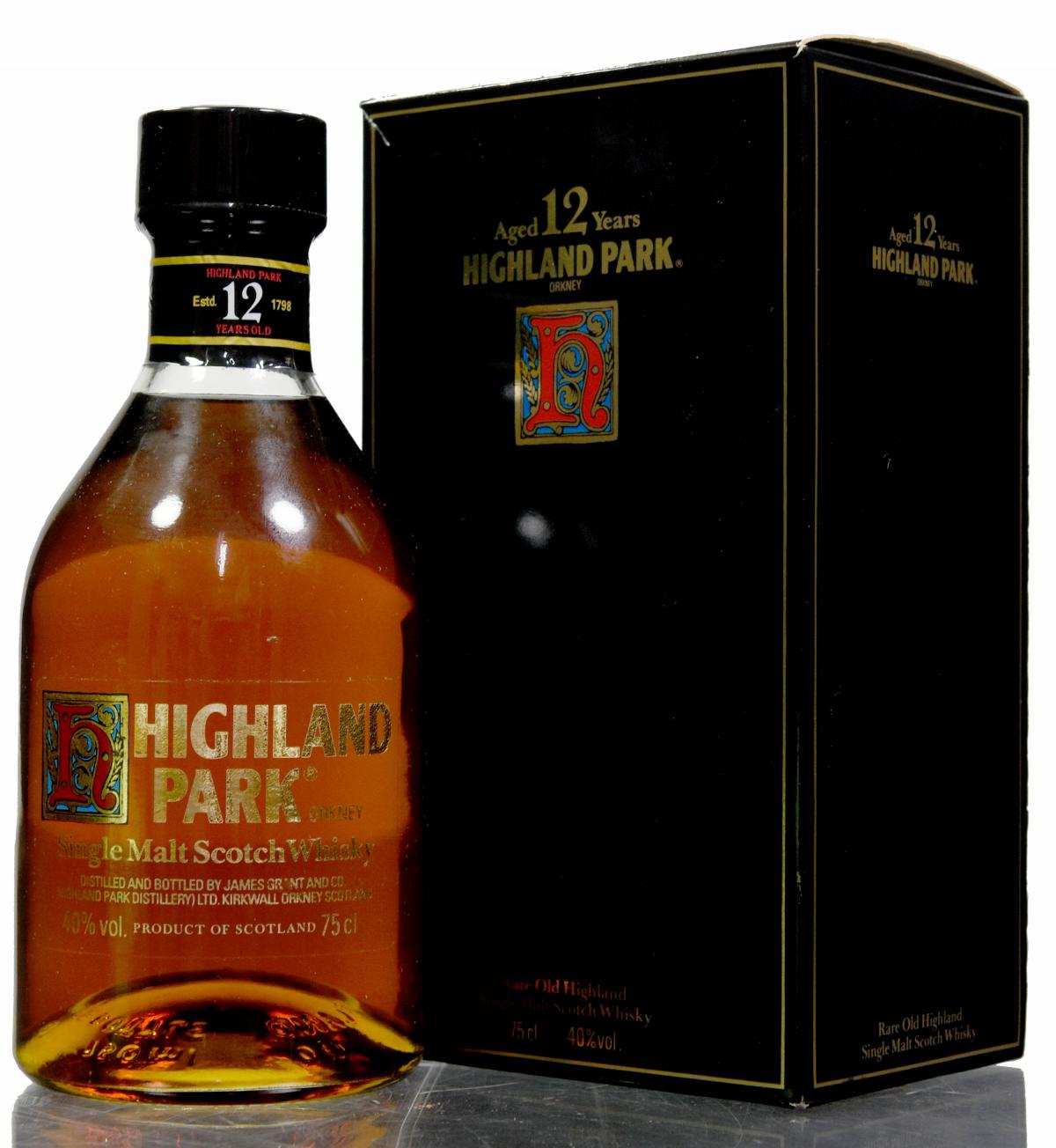 Highland Park 12 Year Old - 1980s