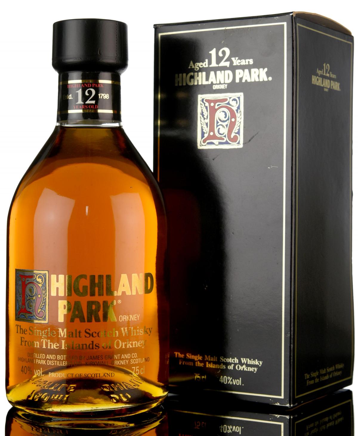 Highland Park 12 Year Old - 1980s