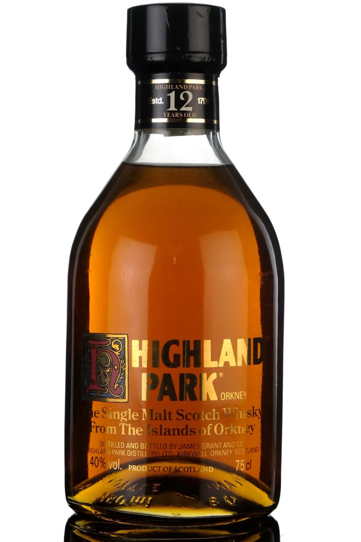 Highland Park 12 Year Old - 1980s