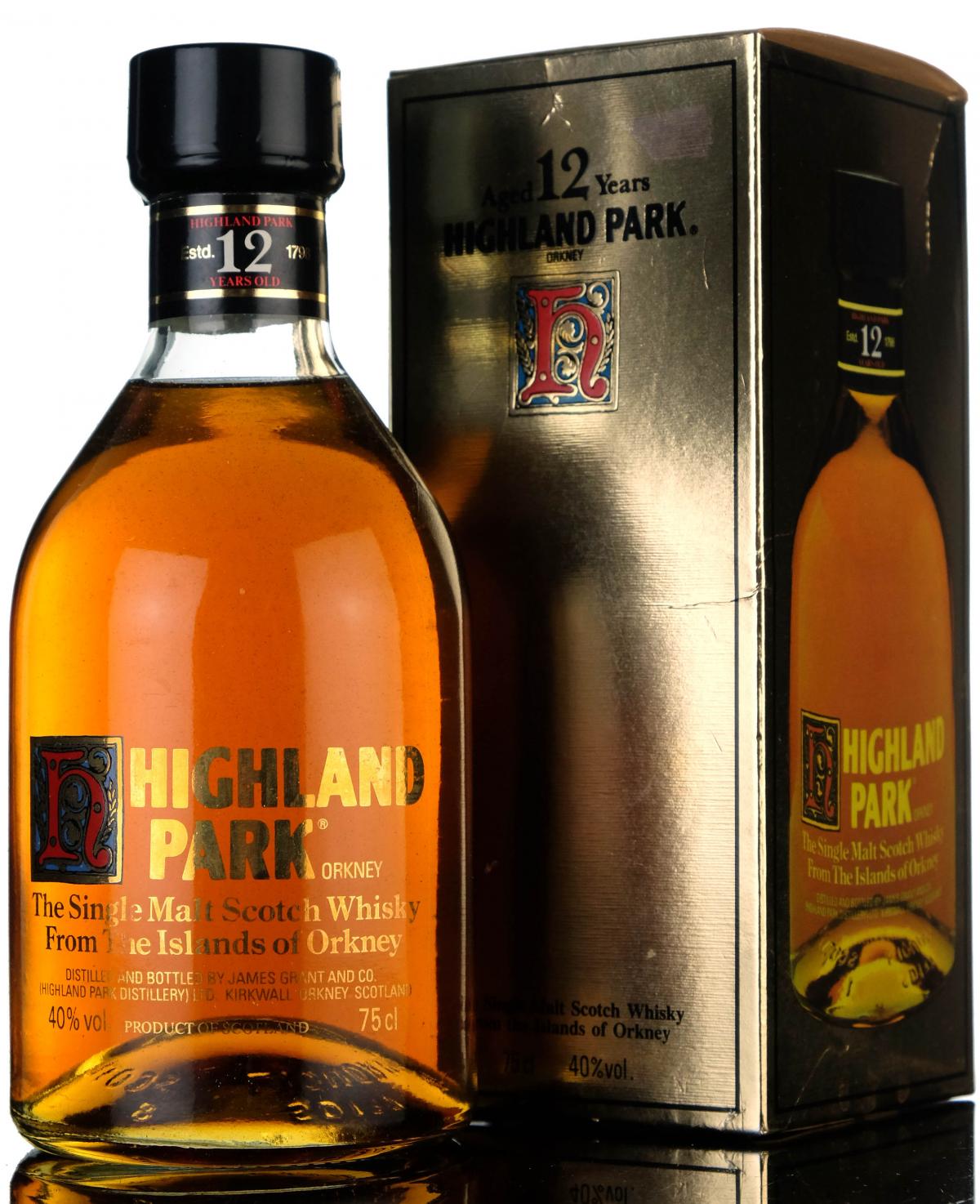 Highland Park 12 Year Old - 1980s