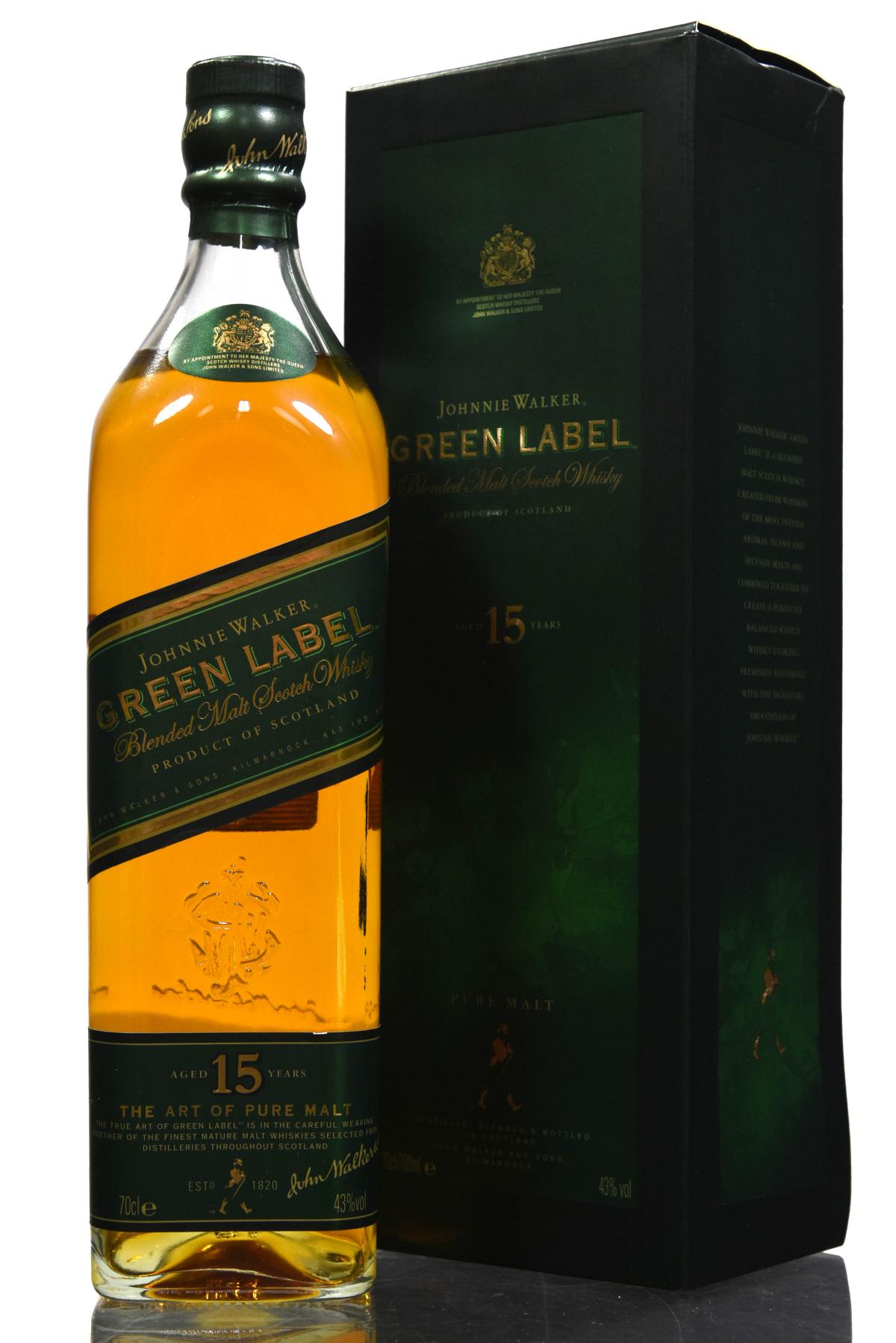 Johnnie Walker 15 Year Old - Green Label
