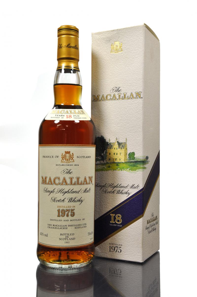 Macallan 1975-1993 - 18 Year Old
