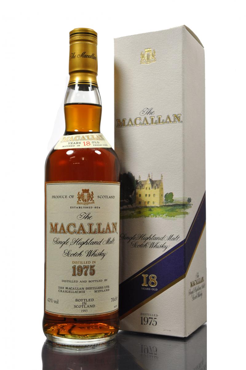 Macallan 1975-1993 - 18 Year Old
