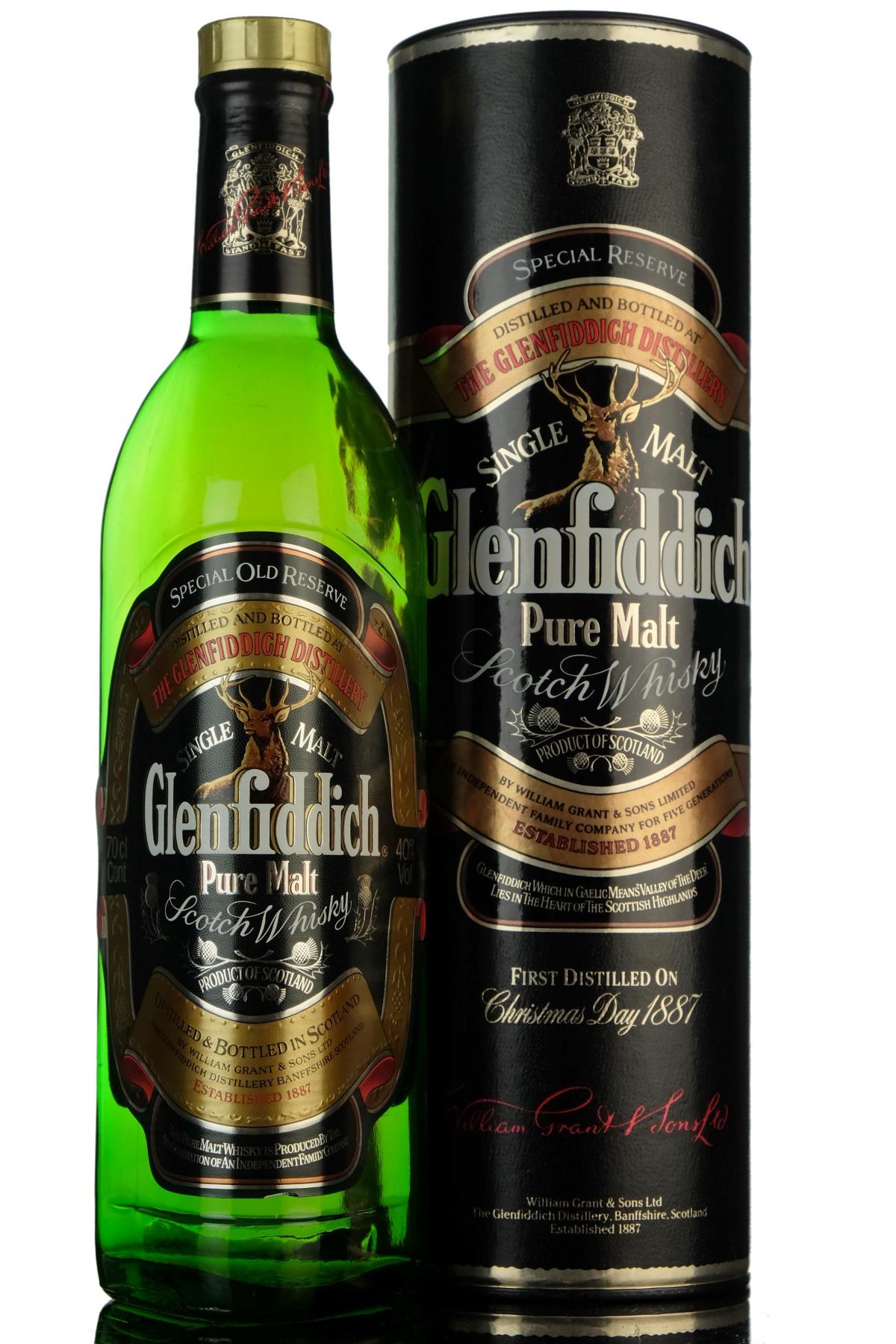 Glenfiddich Pure Malt