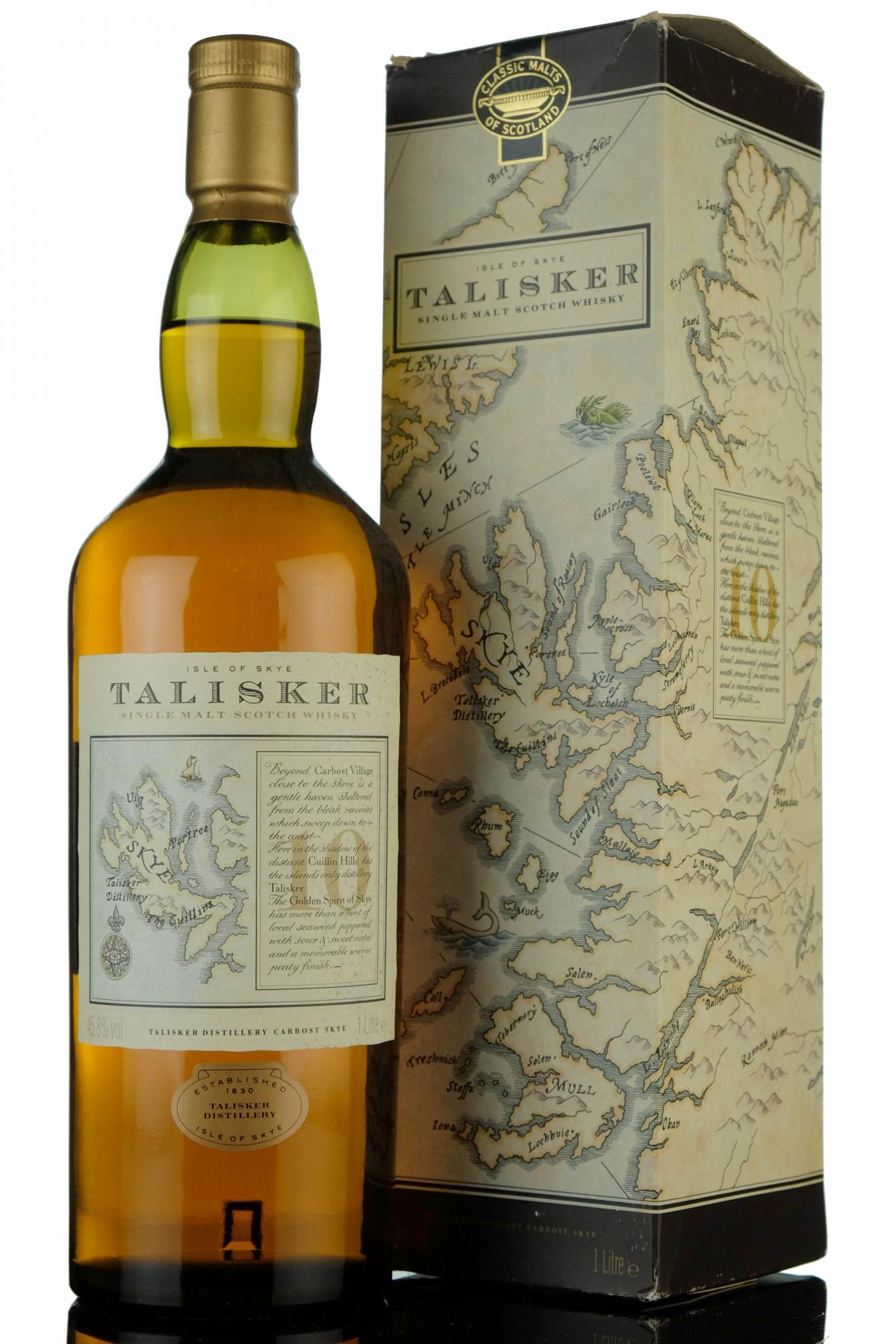 Talisker 10 Year Old - 1 Litre