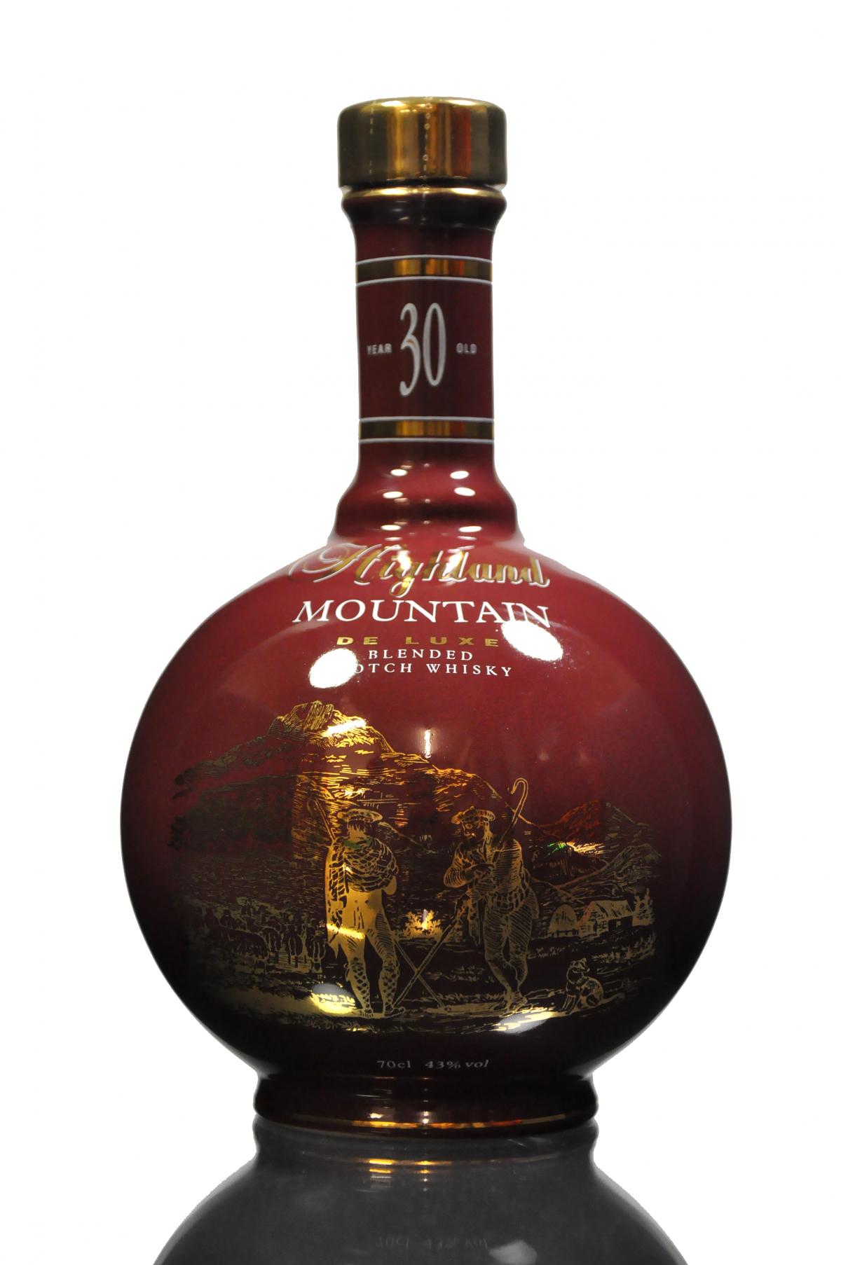 Highland Mountain 30 Year Old - Ceramic Decanter