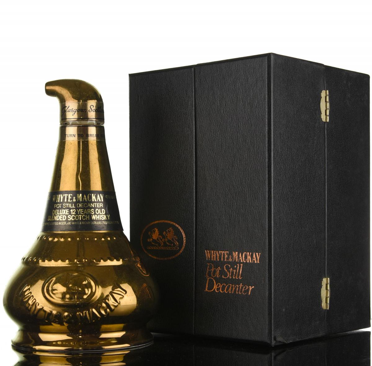 Whyte & Mackay 12 Year Old - Pot Still Decanter