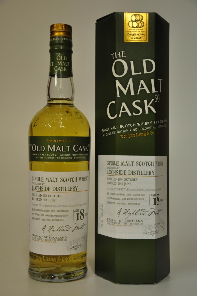 Lochside 1991-2010 - 18 Year Old - Douglas Laing - Old Malt Cask