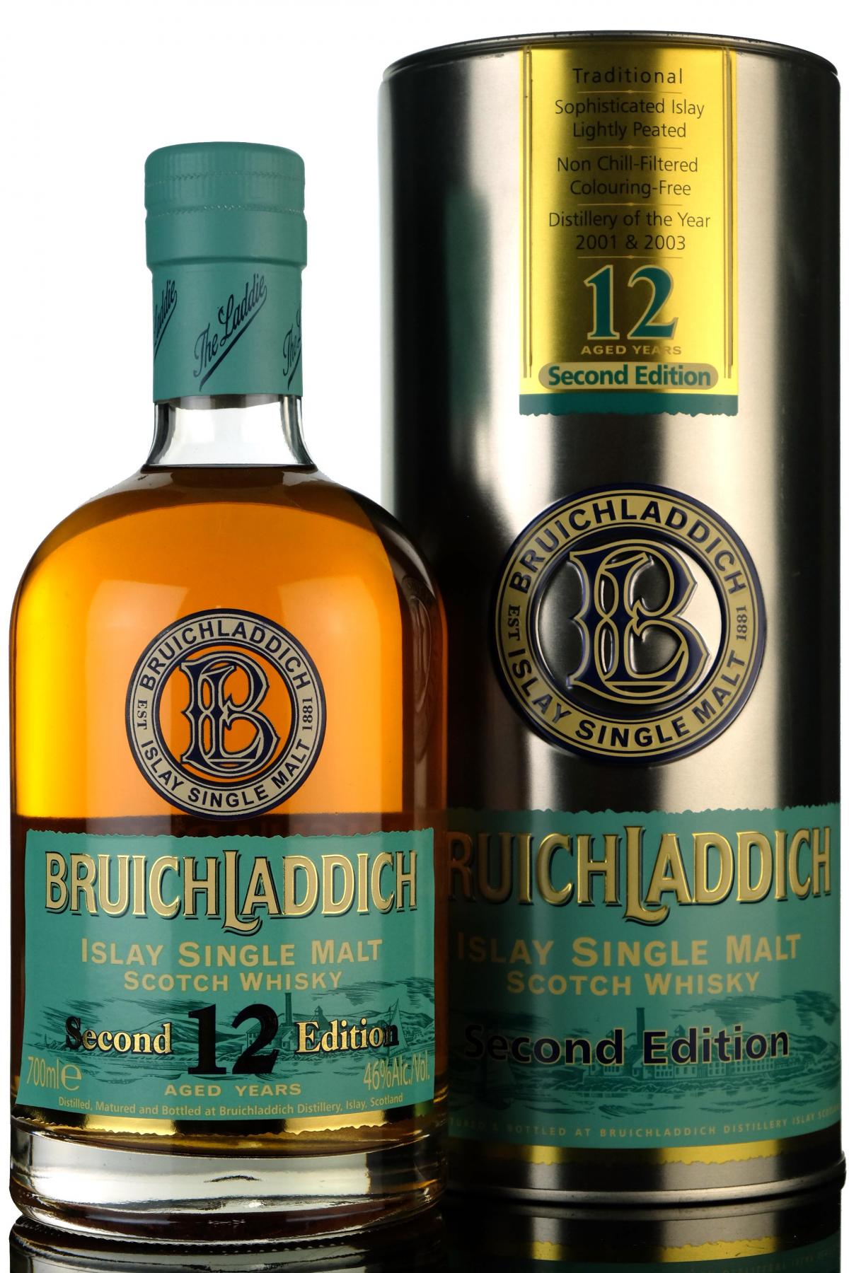 Bruichladdich 12 Year Old - Second Edition