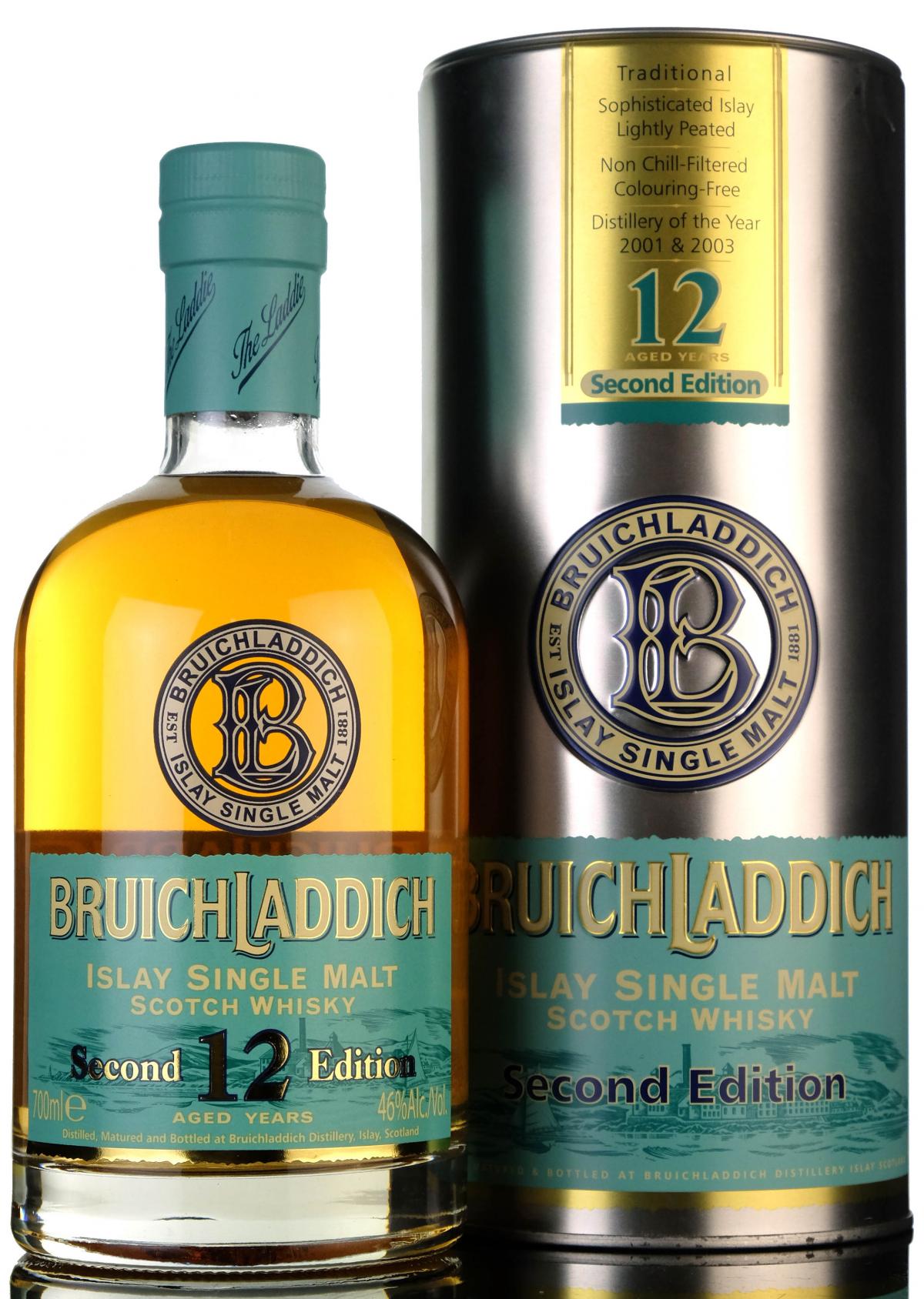 Bruichladdich 12 Year Old - Second Edition