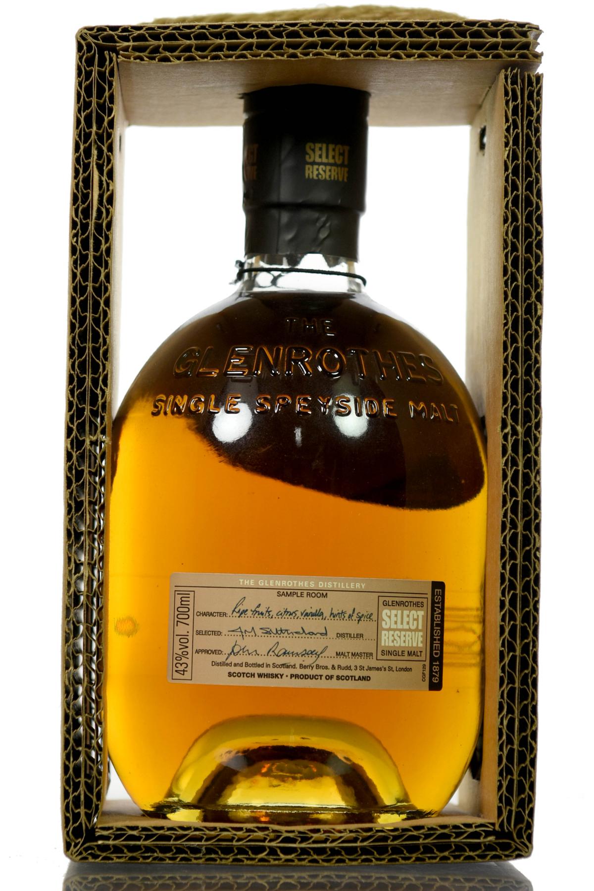 Glenrothes Select Reserve