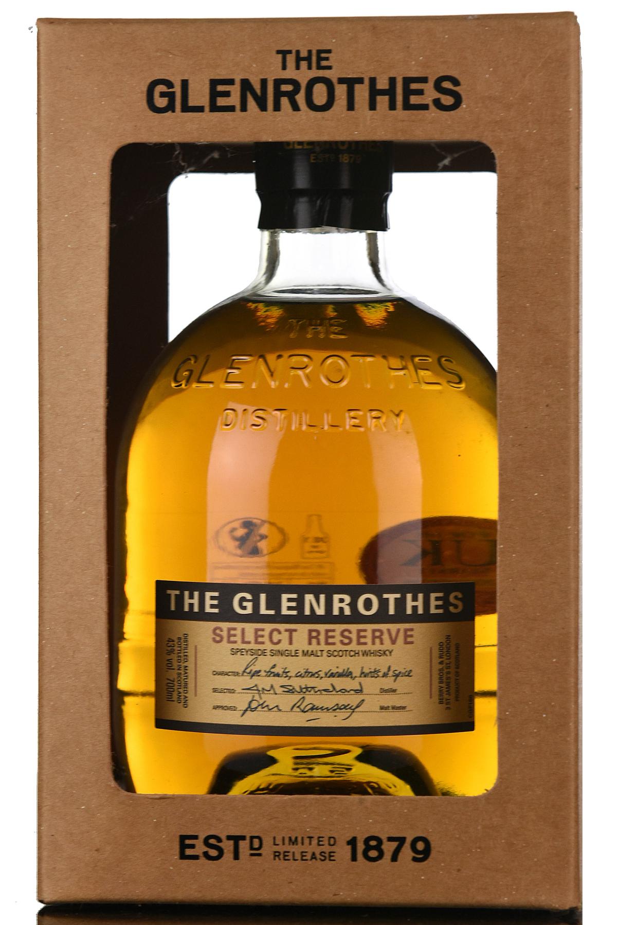 Glenrothes Select Reserve