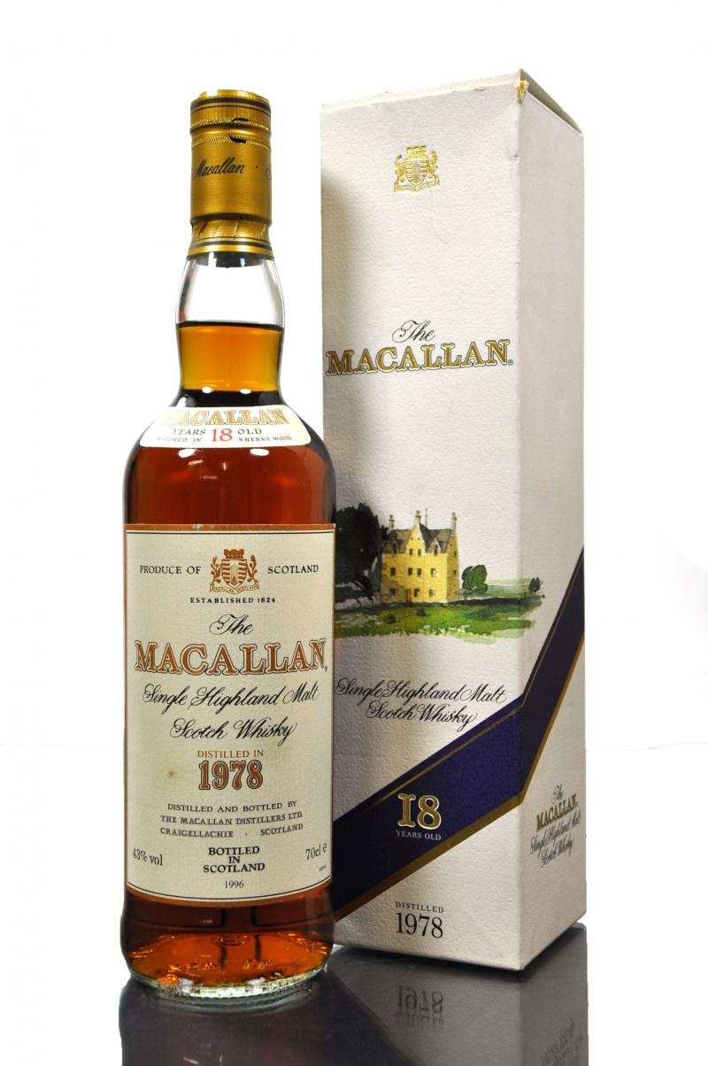 Macallan 1978-1996 - 18 Year Old
