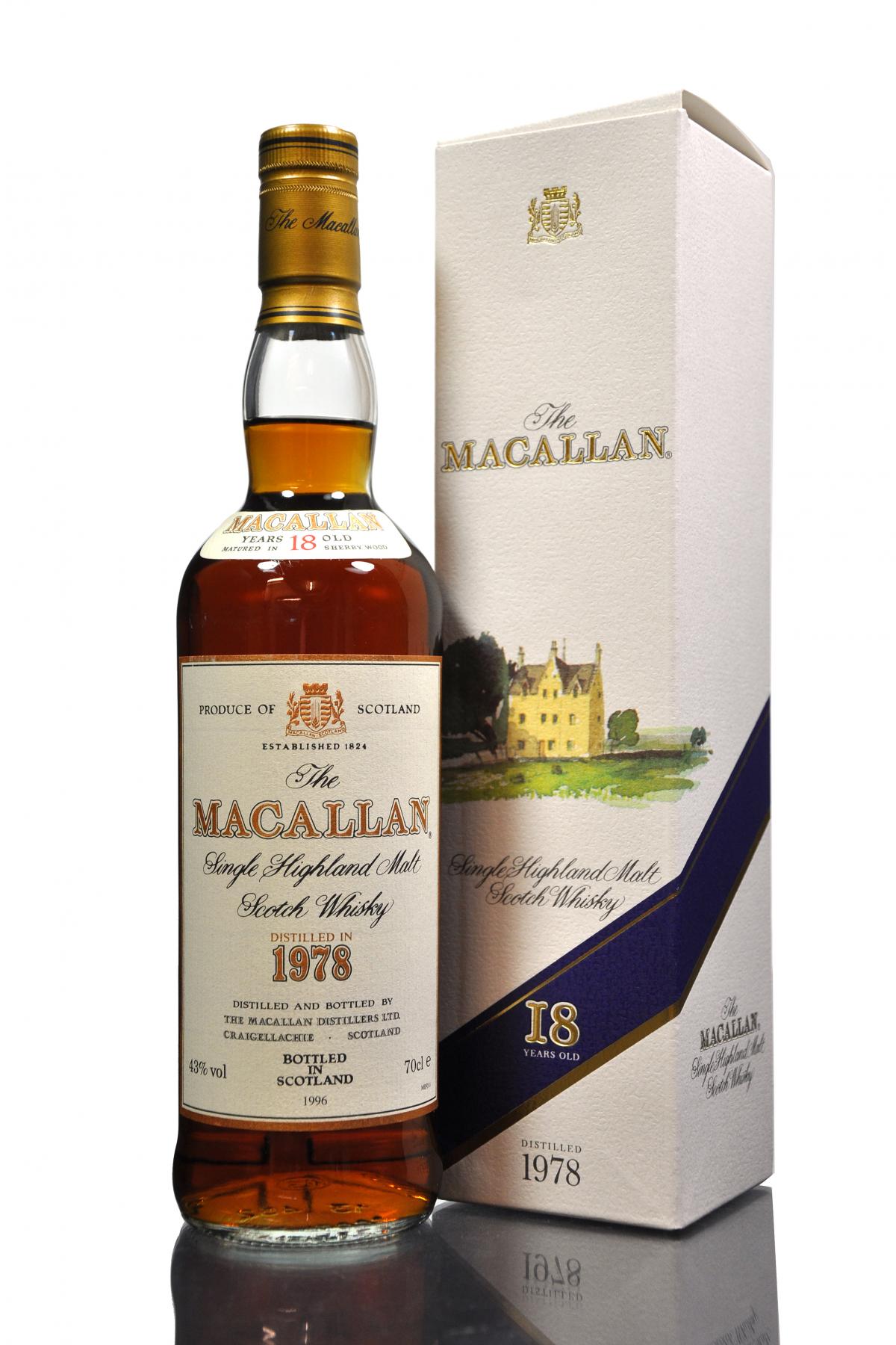 Macallan 1978-1996 - 18 Year Old