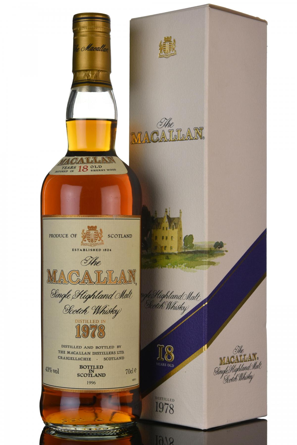Macallan 1978-1996 - 18 Year Old