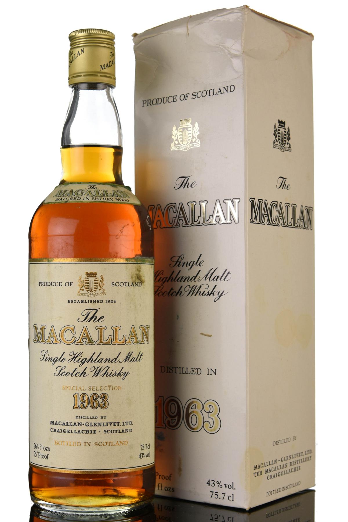 Macallan 1963 - Late 1970s