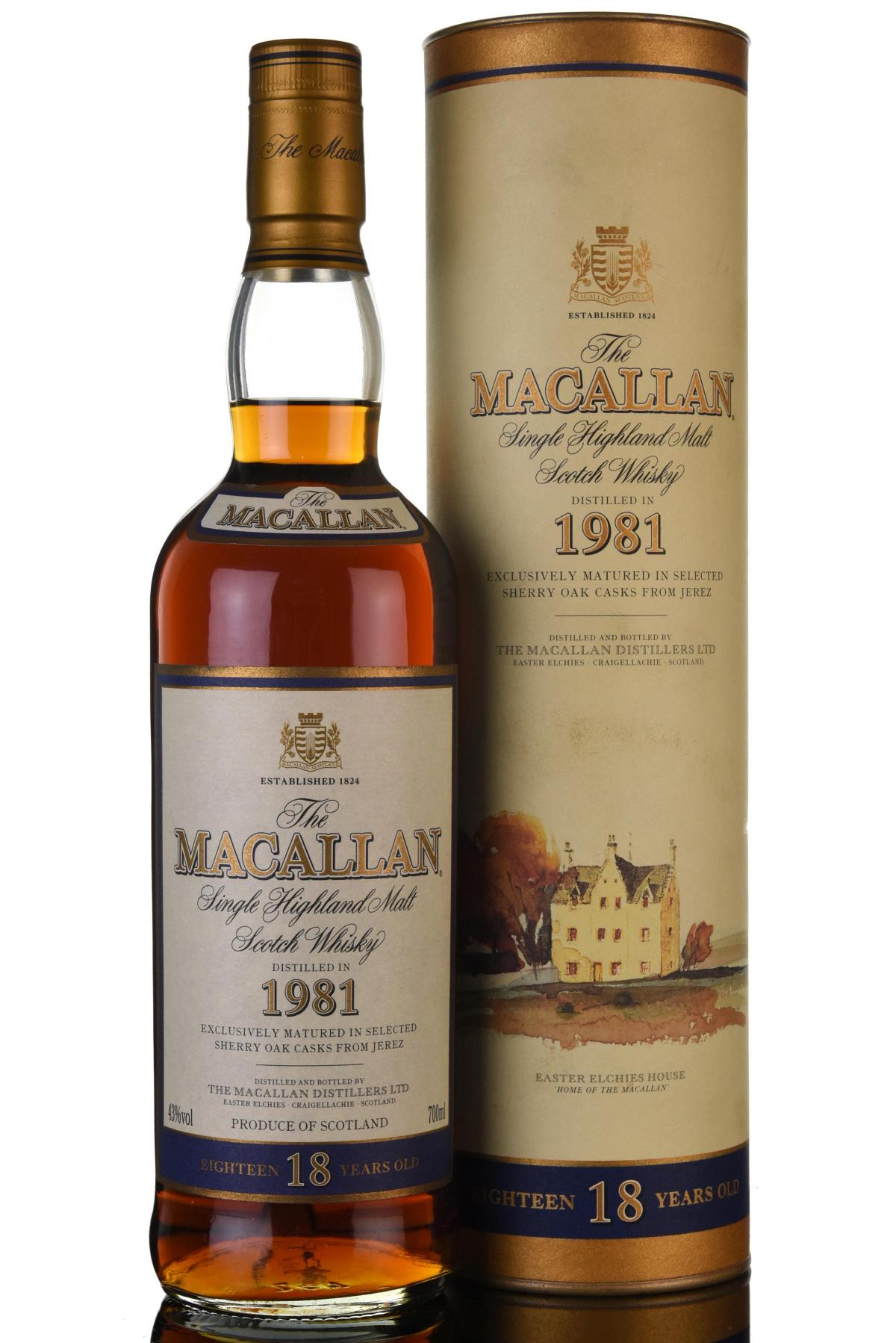 Macallan 1981 - 18 Year Old