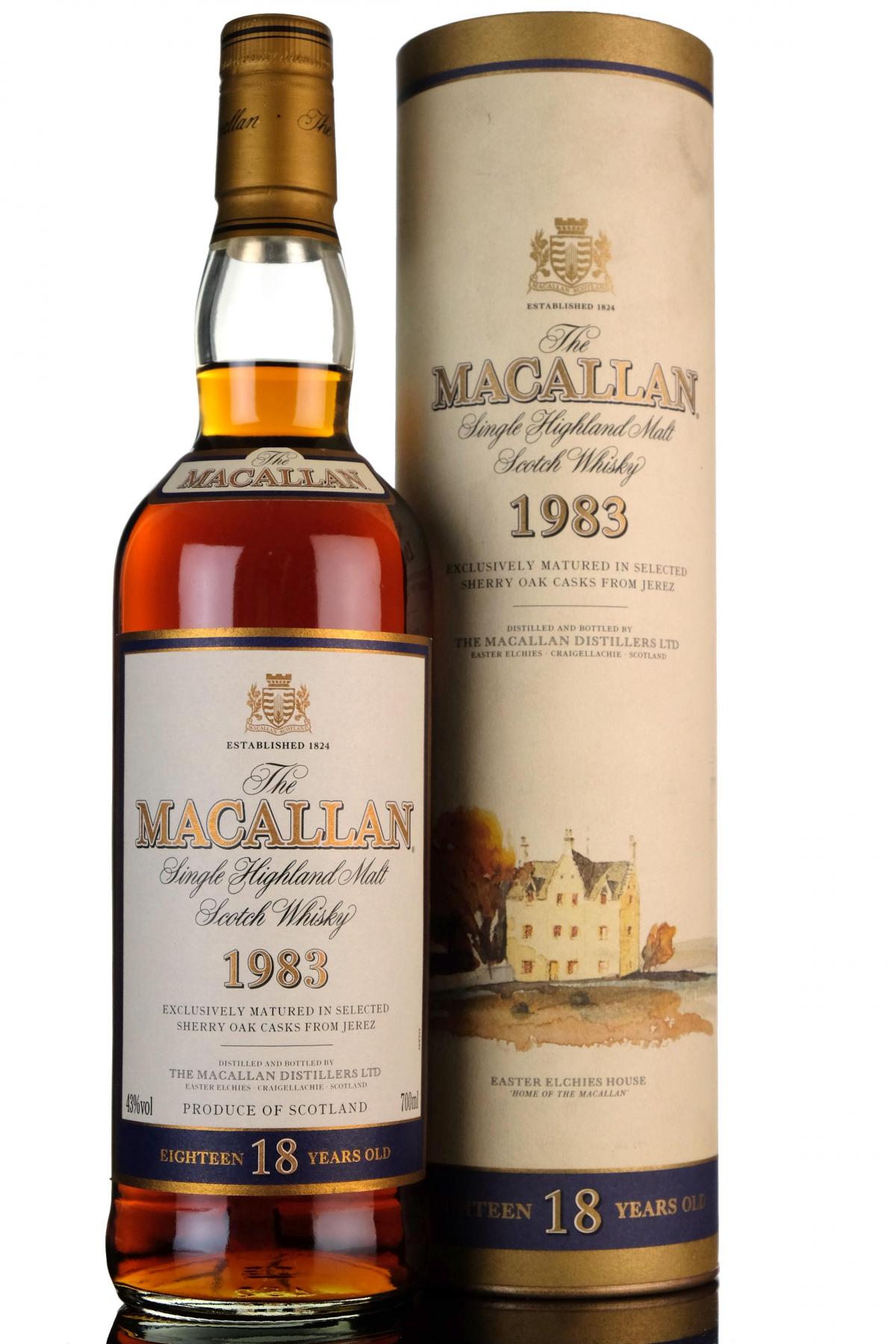 Macallan 1983 - 18 Year Old