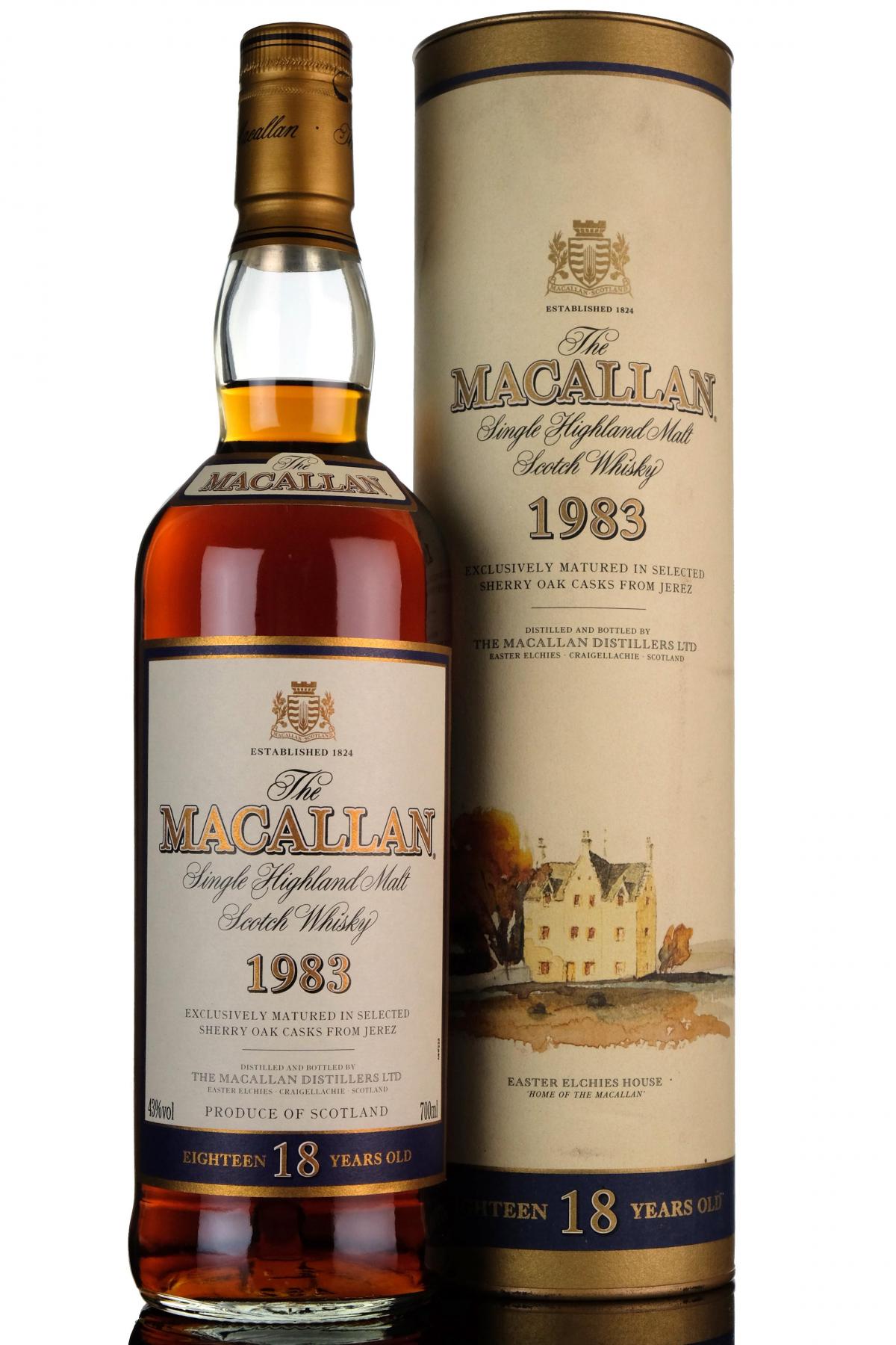 Macallan 1983 - 18 Year Old