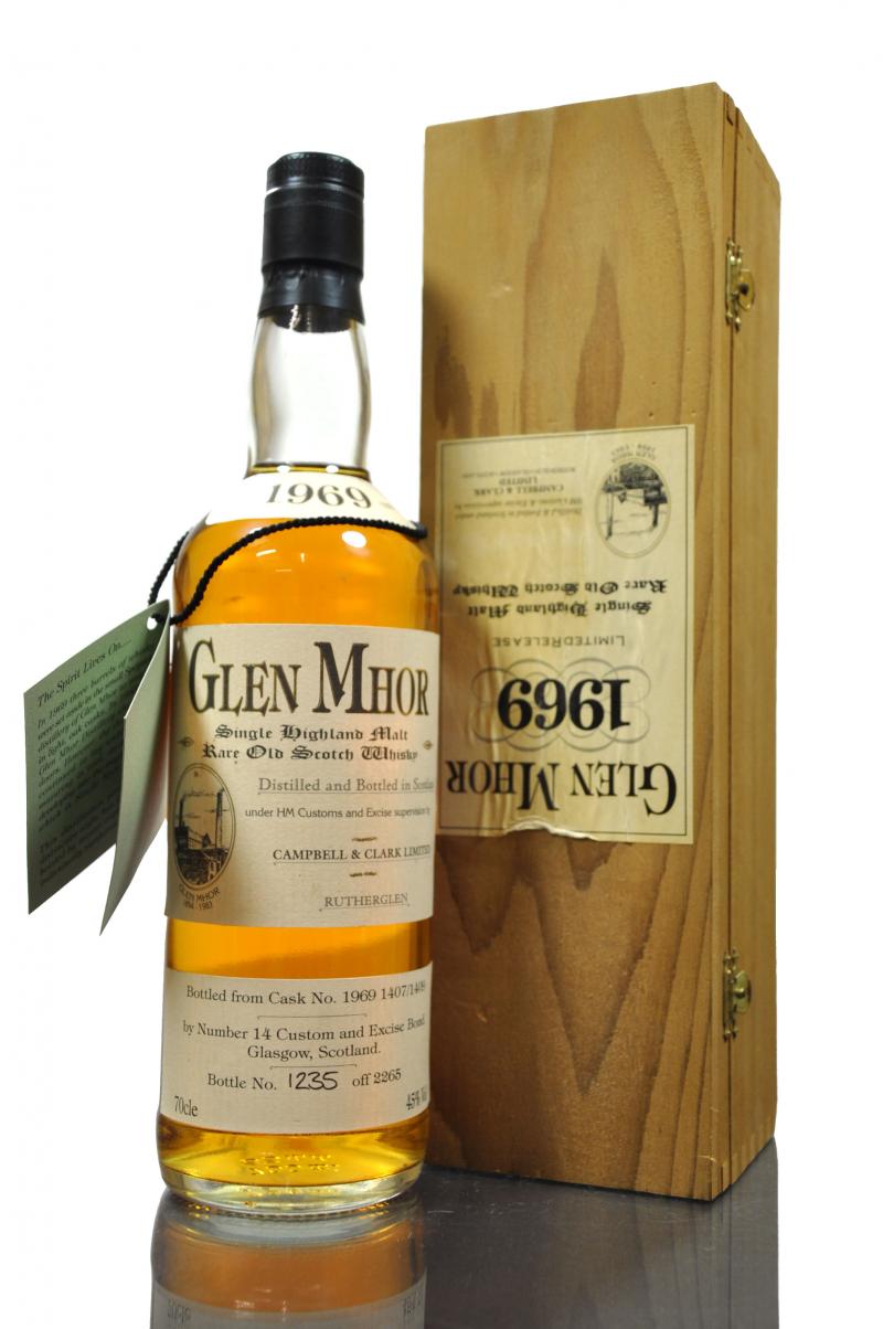 Glen Mhor 1969 - Campbell & Clark - Casks 1407/1409