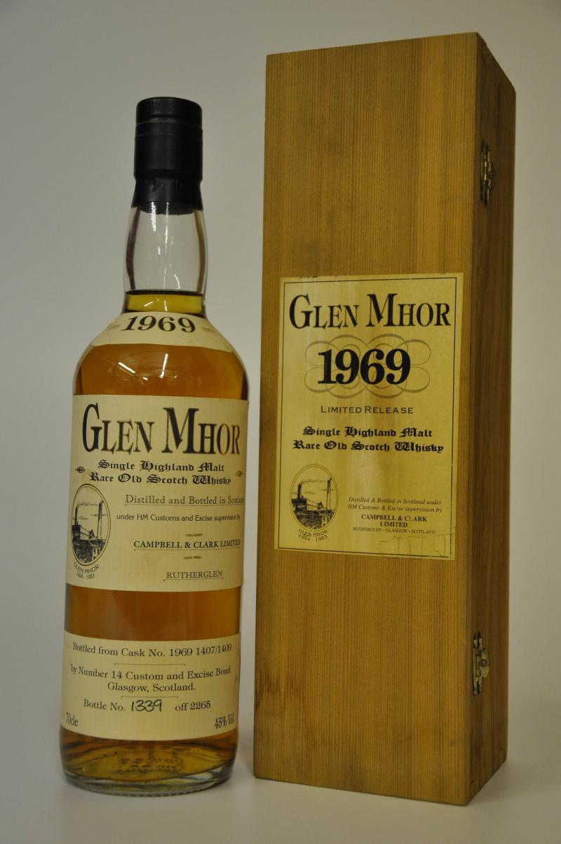 Glen Mhor 1969 - Campbell & Clark - Casks 1407/1409