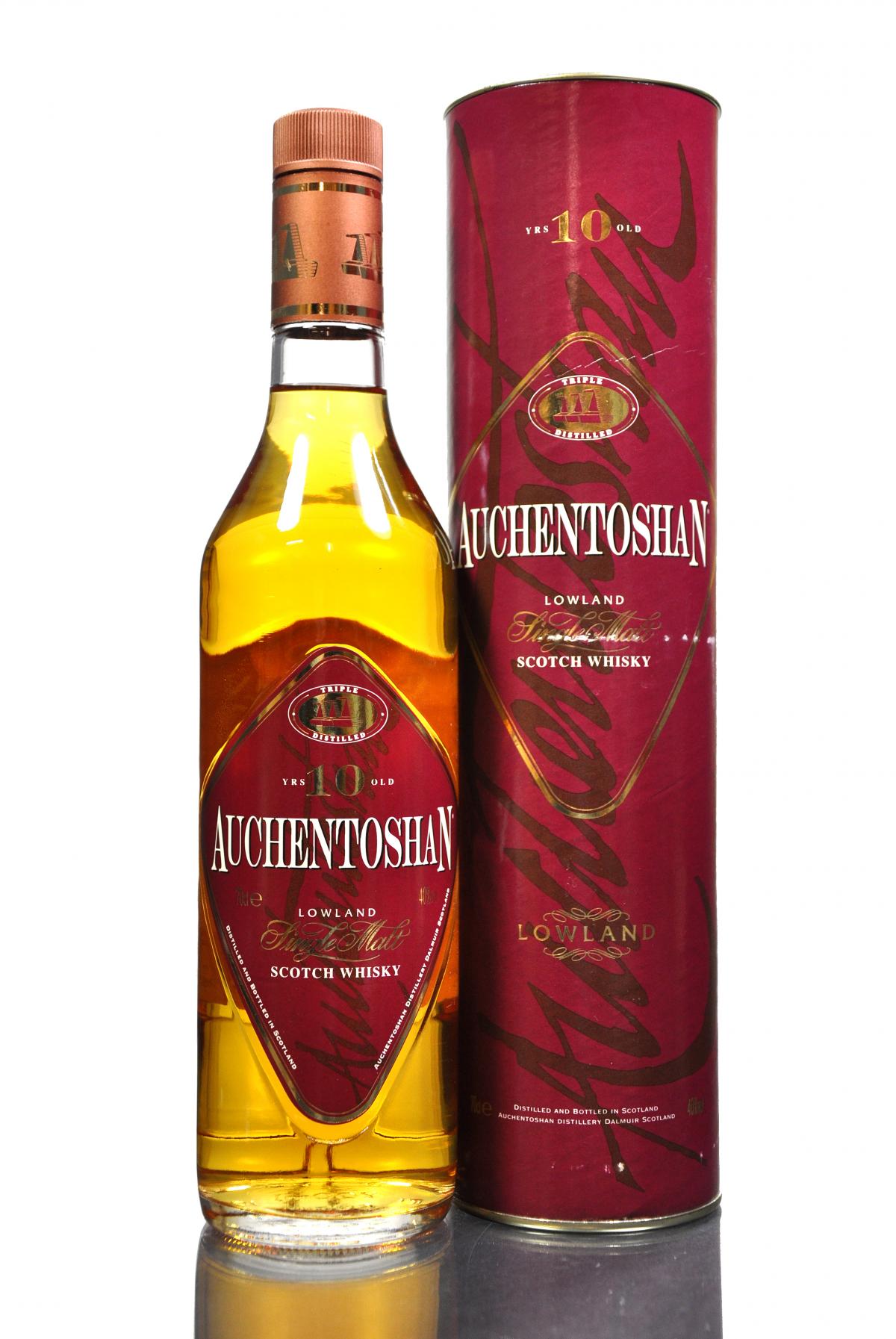 Auchentoshan 10 Year Old - 1990s