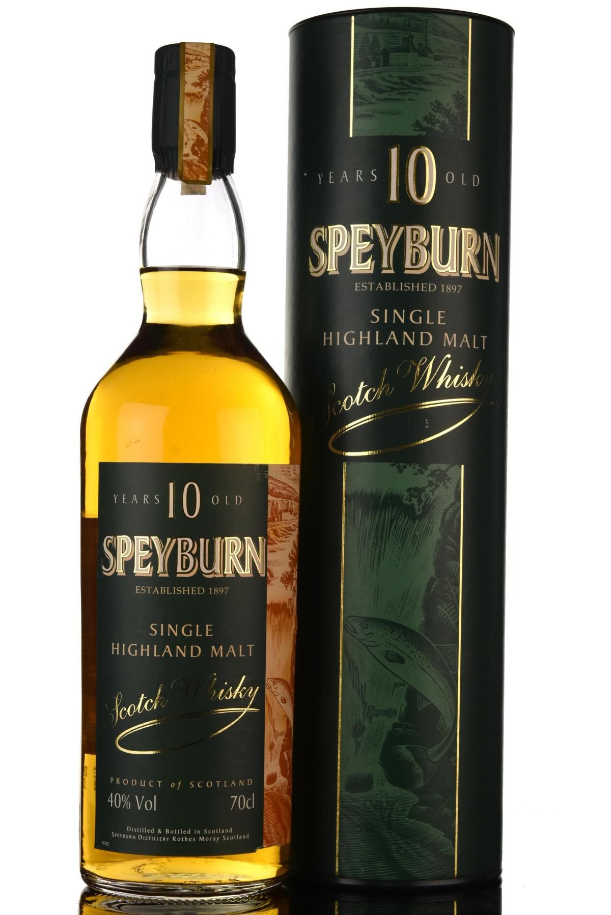 Speyburn 10 Year Old - Circa 2000