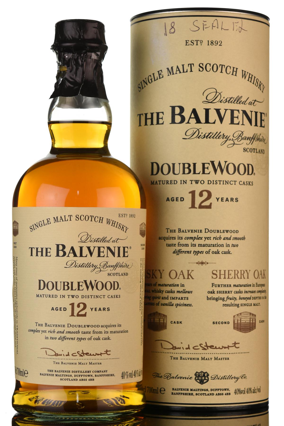 Balvenie 12 Year Old - Doublewood