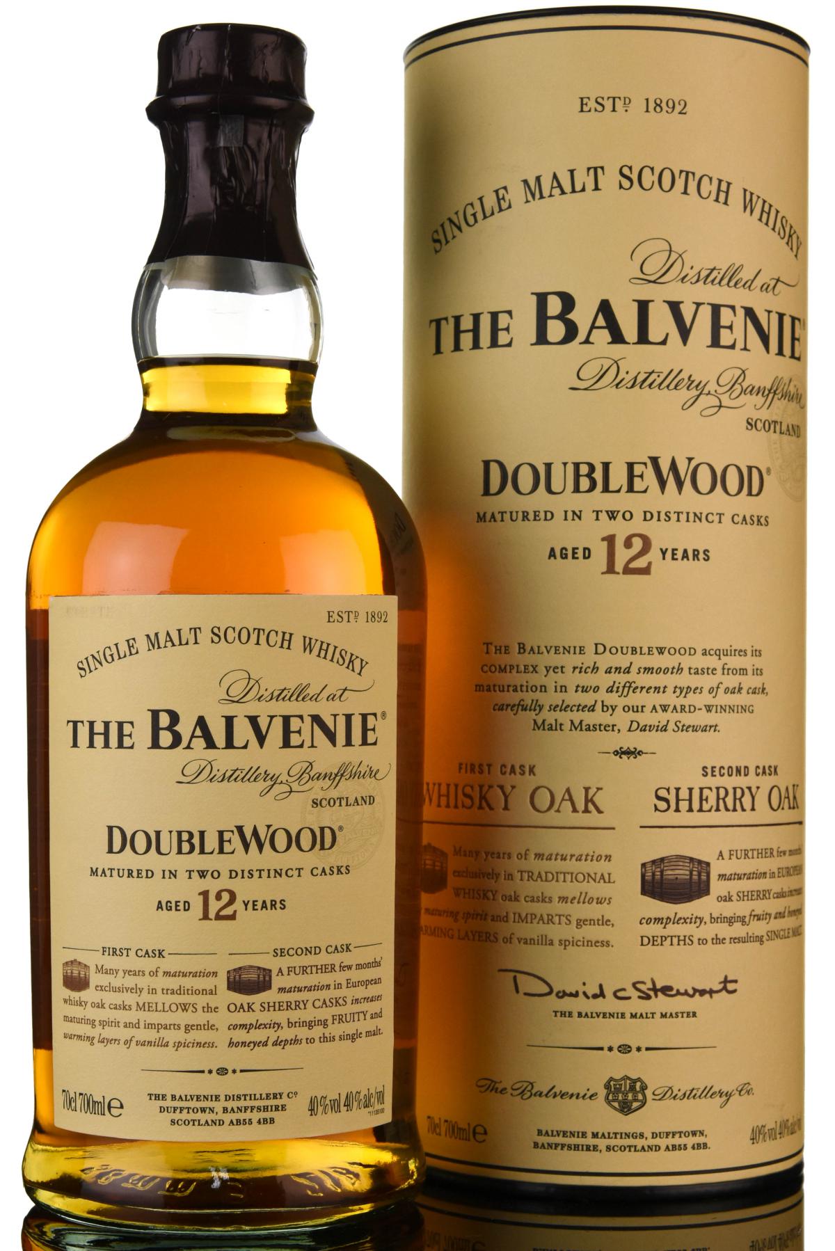 Balvenie 12 Year Old - Doublewood