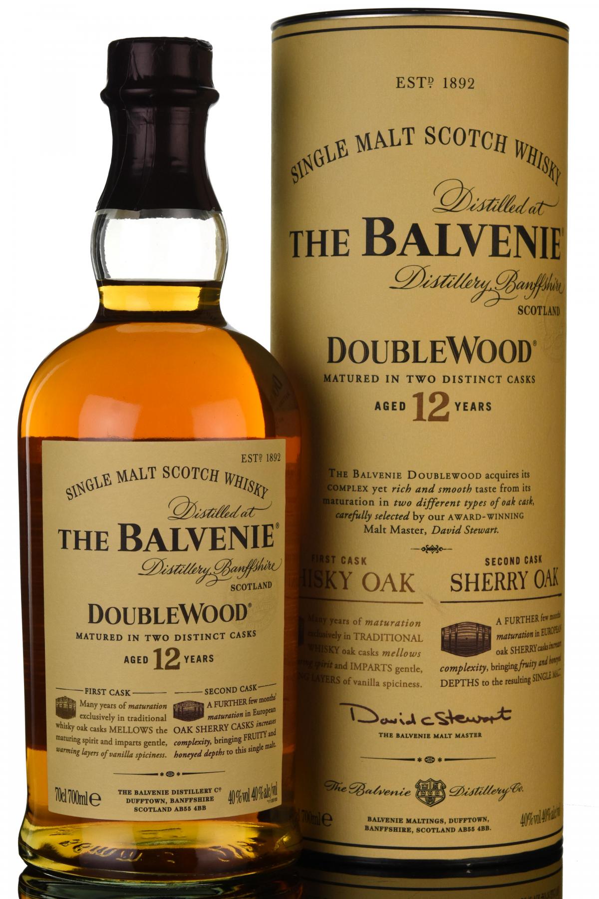 Balvenie 12 Year Old - Doublewood