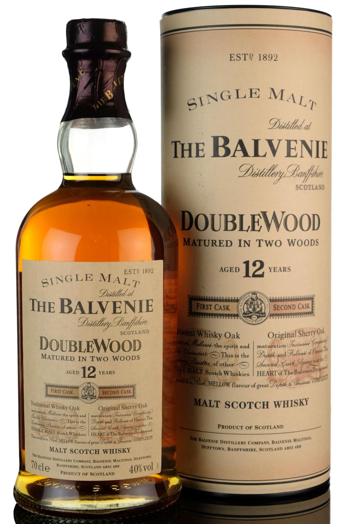 Balvenie 12 Year Old - Doublewood