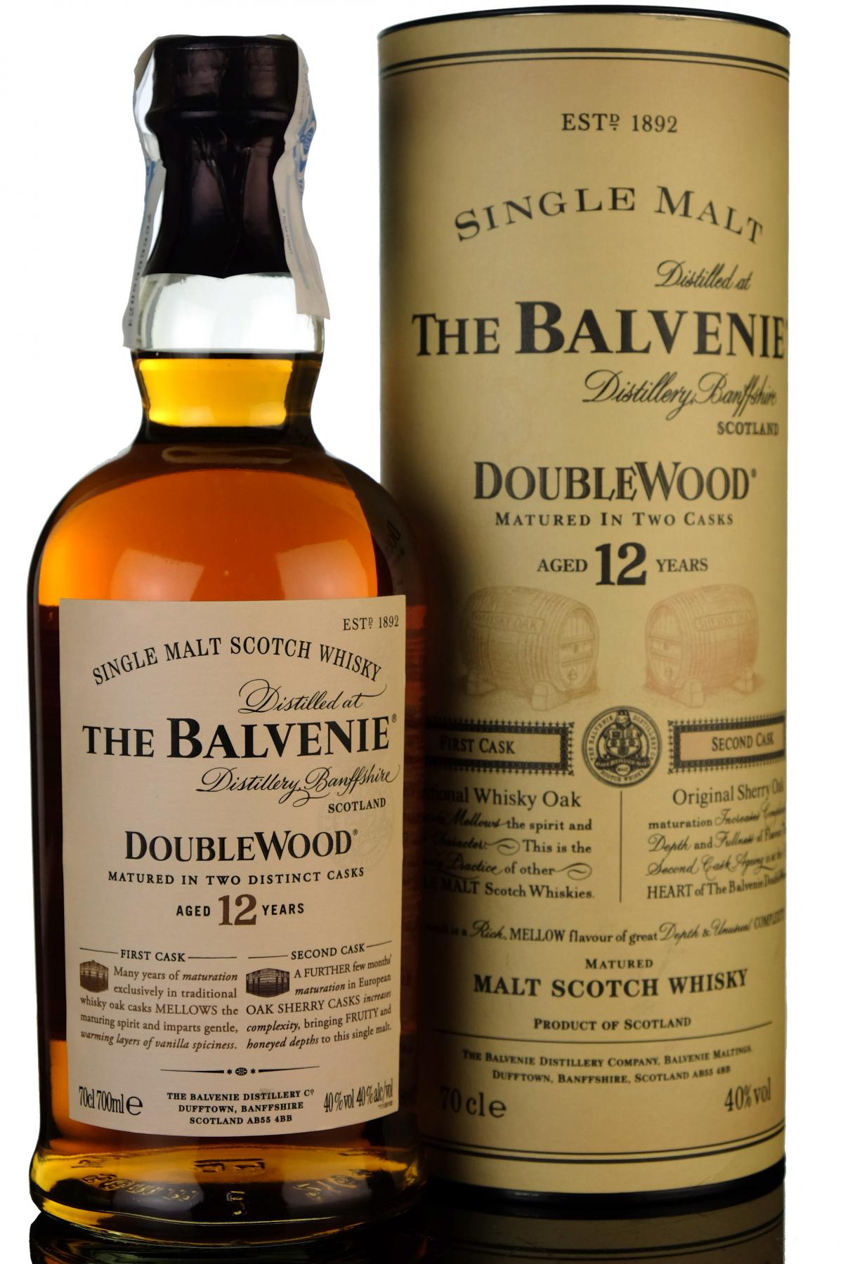 Balvenie 12 Year Old - Doublewood