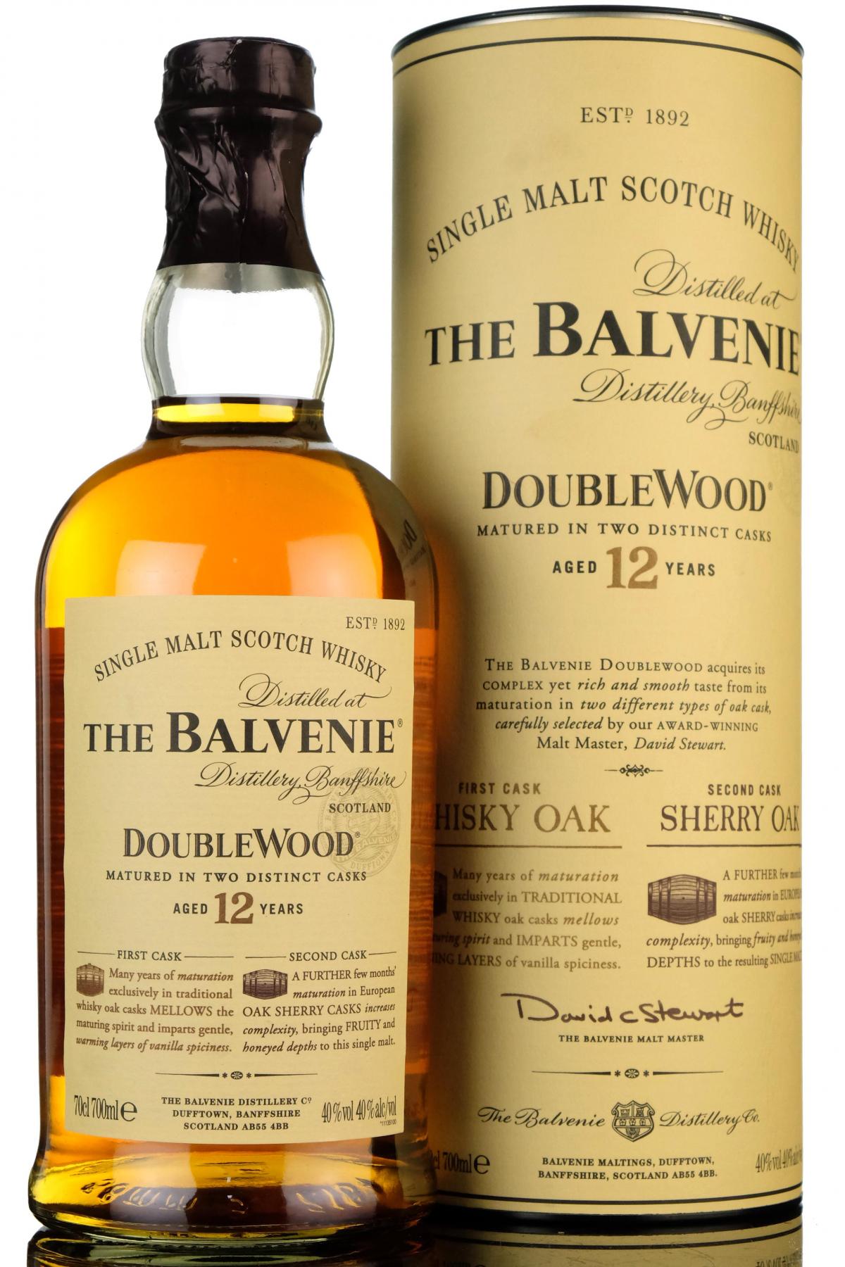 Balvenie 12 Year Old - Doublewood