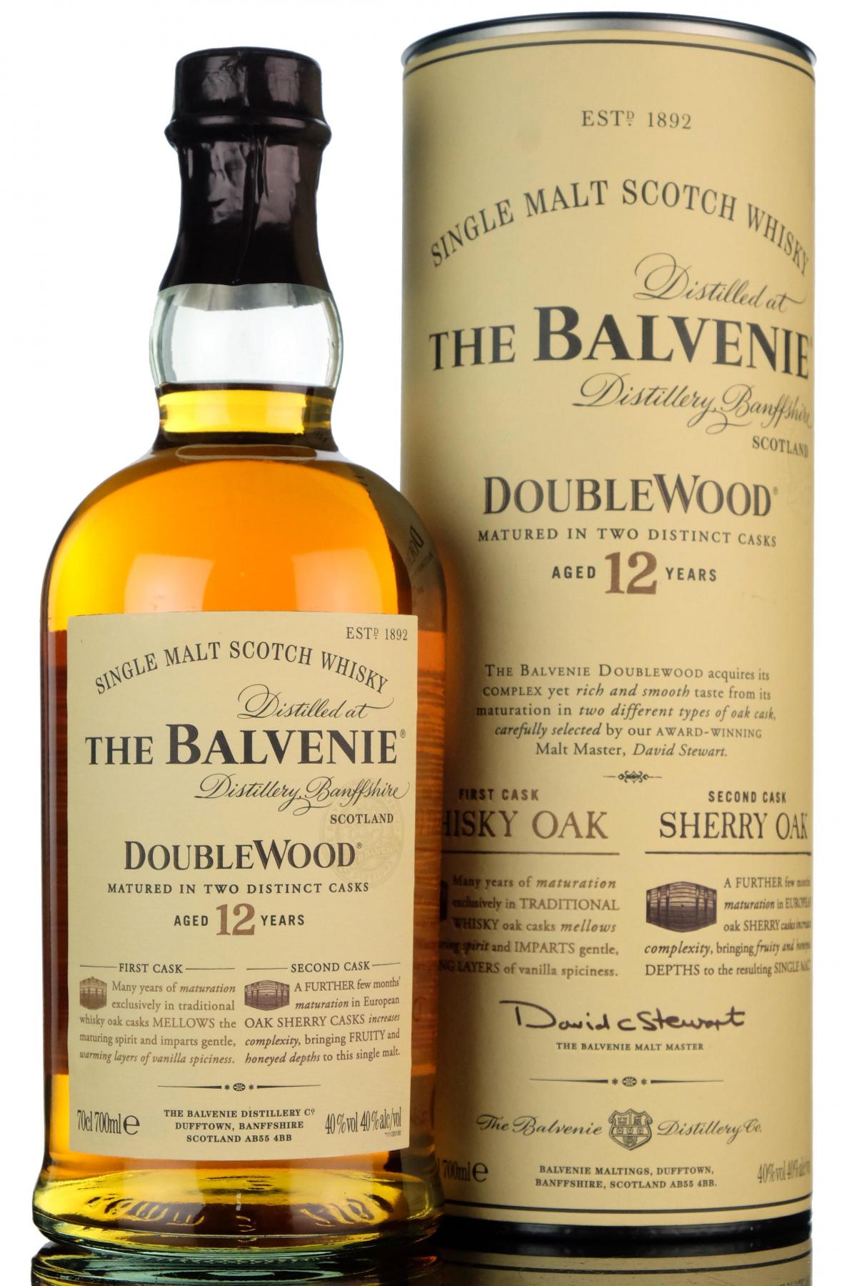 Balvenie 12 Year Old - Doublewood