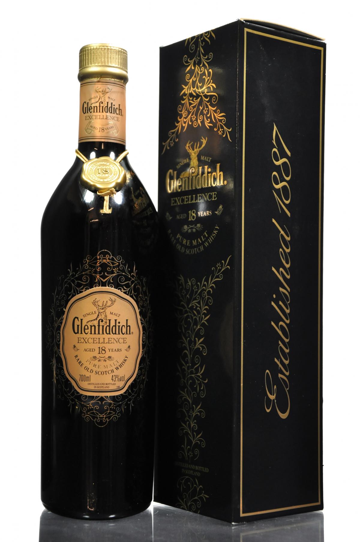 Glenfiddich 18 Year Old - Excellence - 1990s