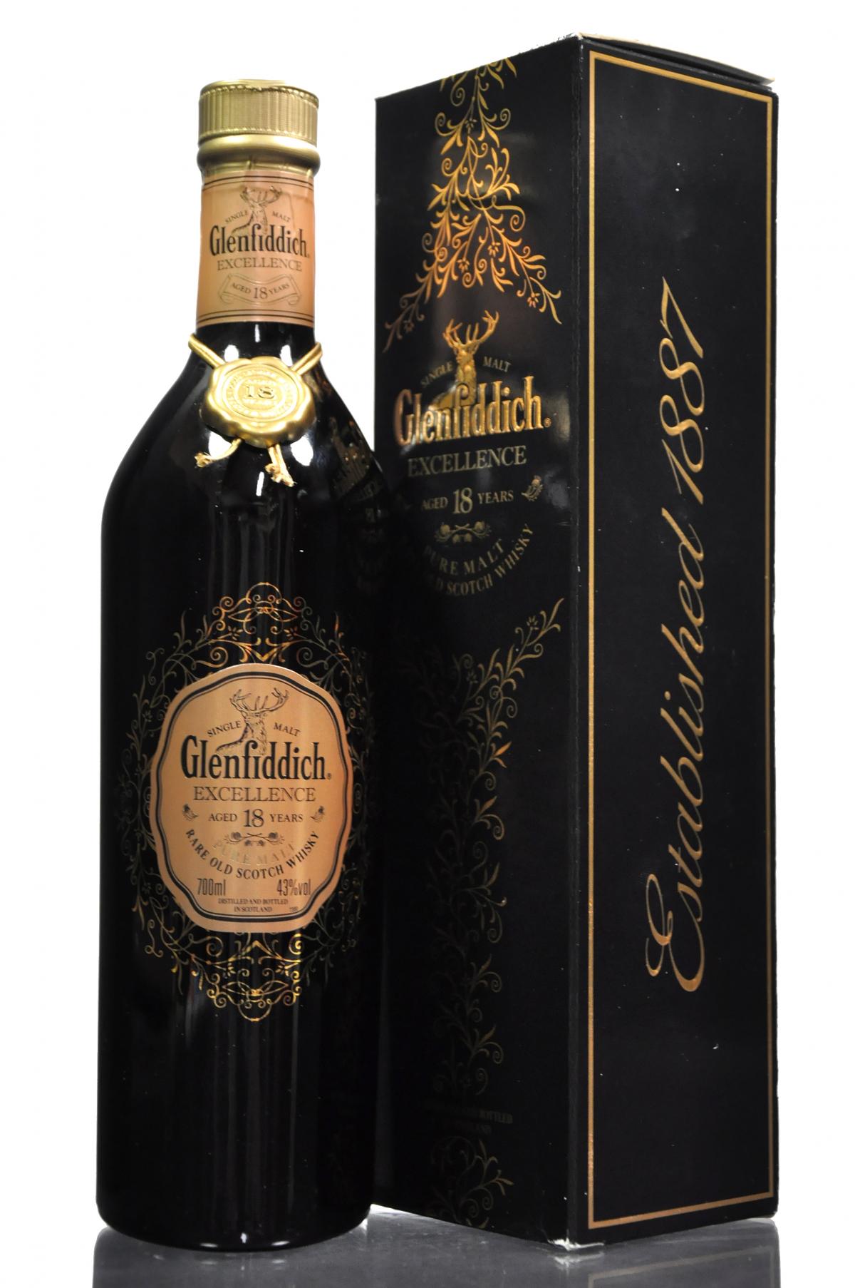 Glenfiddich 18 Year Old - Excellence - 1990s