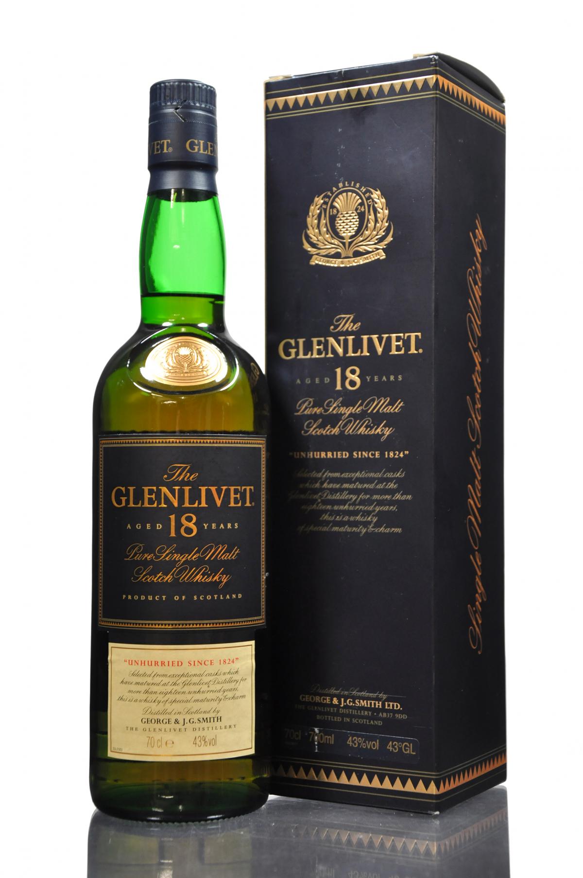 Glenlivet 18 Year Old - Circa 2000